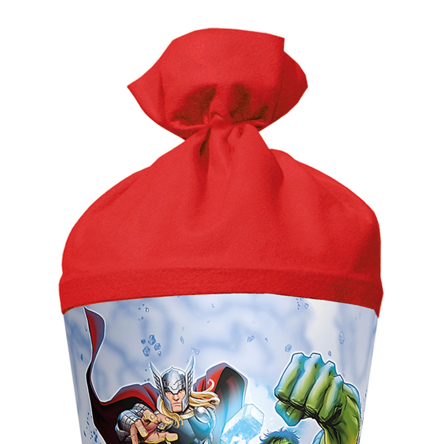 Roth Ideen Schultüte Roth Marvel Avengers Schultüte 70 cm rund Filzverschluss – Bild 5 von 5