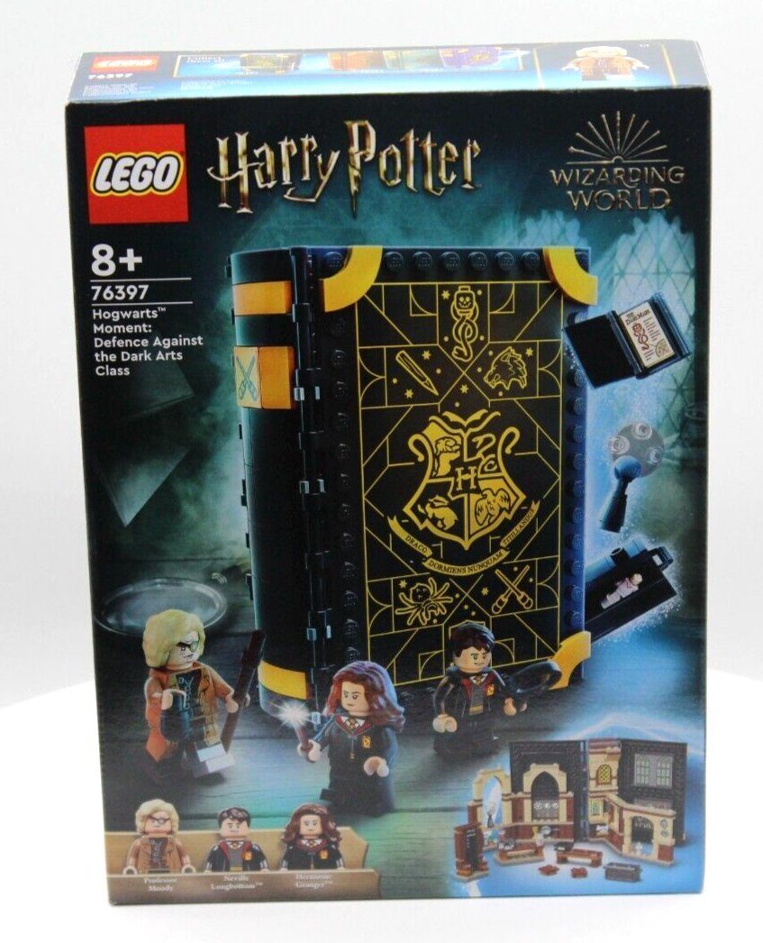 Buch, 76397 LEGO Hogwarts Moment Minifigur (Set, Potter Verwandelbare St), 257 Konstruktionsspielsteine LEGO® Harry Verteidigungsunterricht