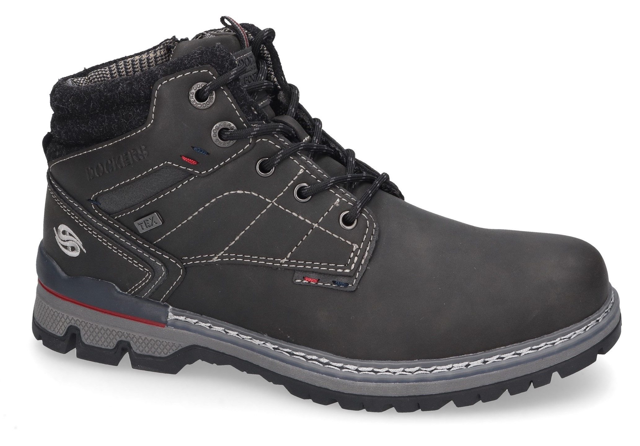 Dockers by Gerli Schnürboots, Trekking Stiefel, Workerboots, Winterstiefel mit Dock-Tex