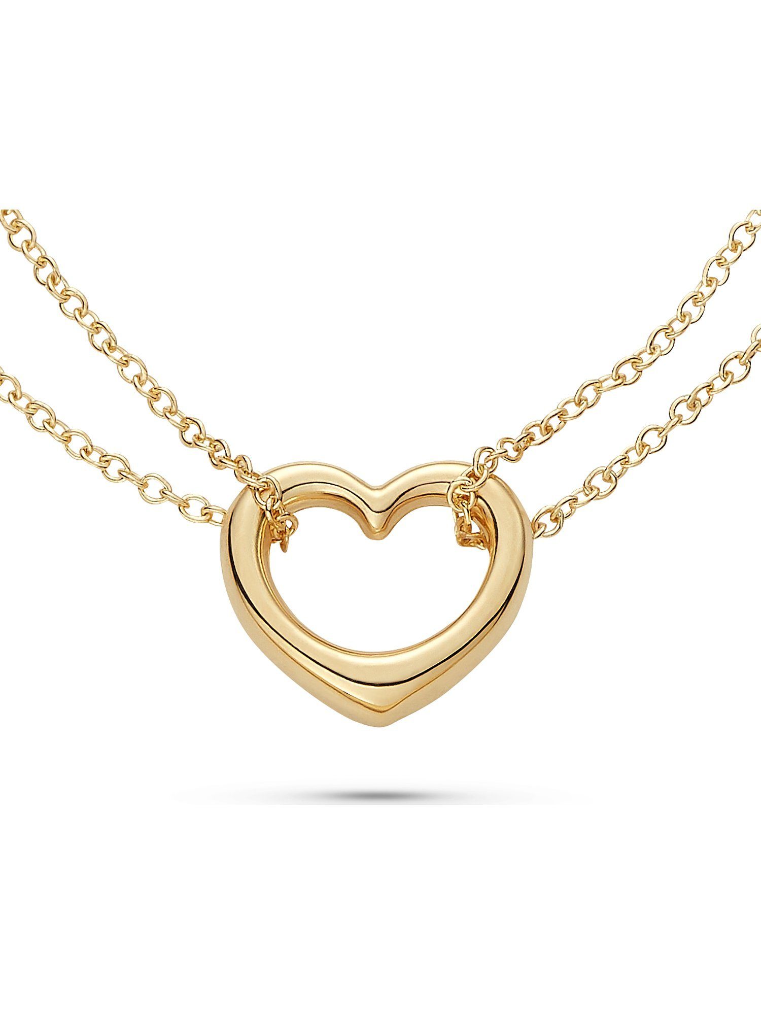 CHRIST Goldarmband CHRIST Damen-Armband 375er Gelbgold Herz günstig online kaufen