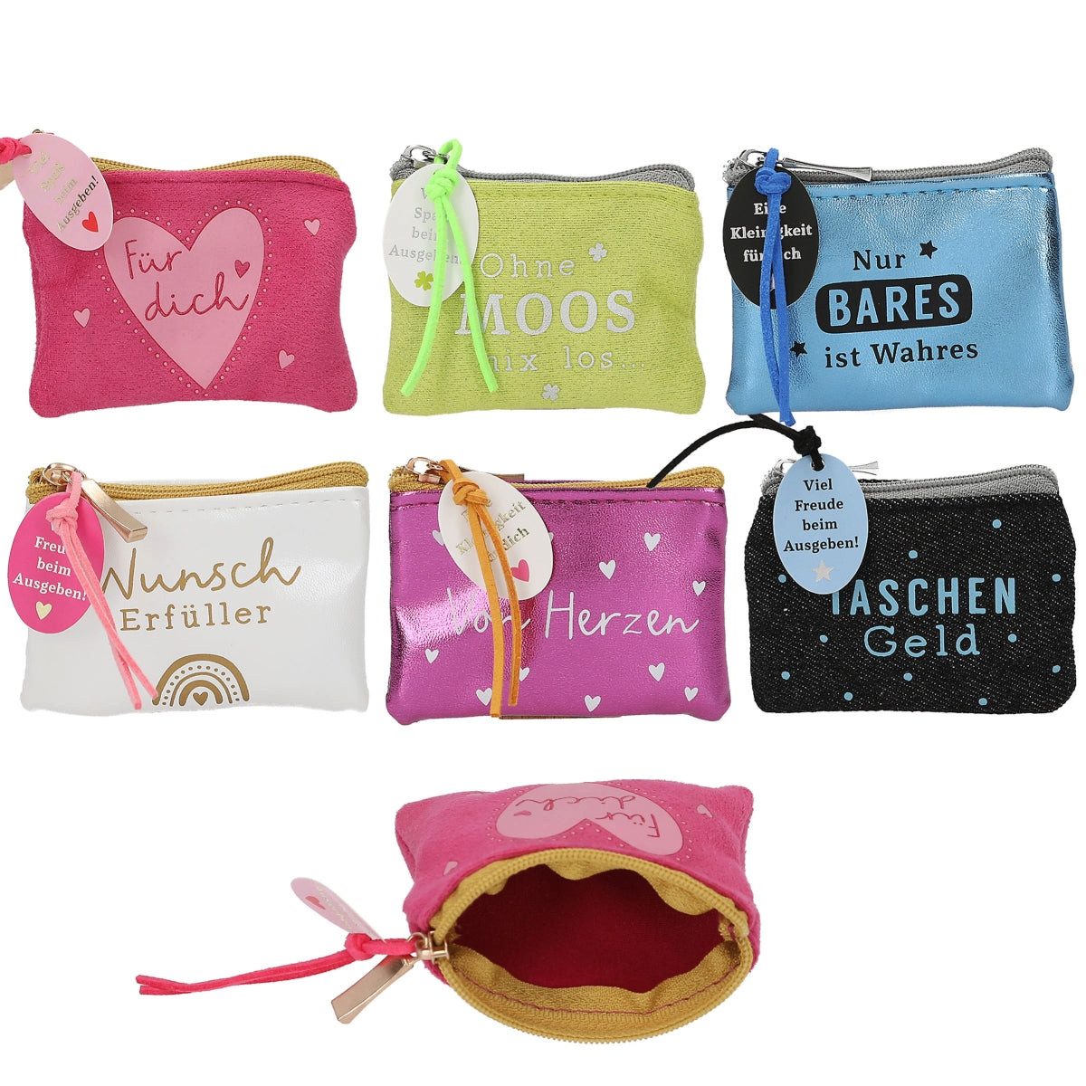 Depesche Kinder-Etui WUNSCHERFÜLLER Mini-Geldbörse