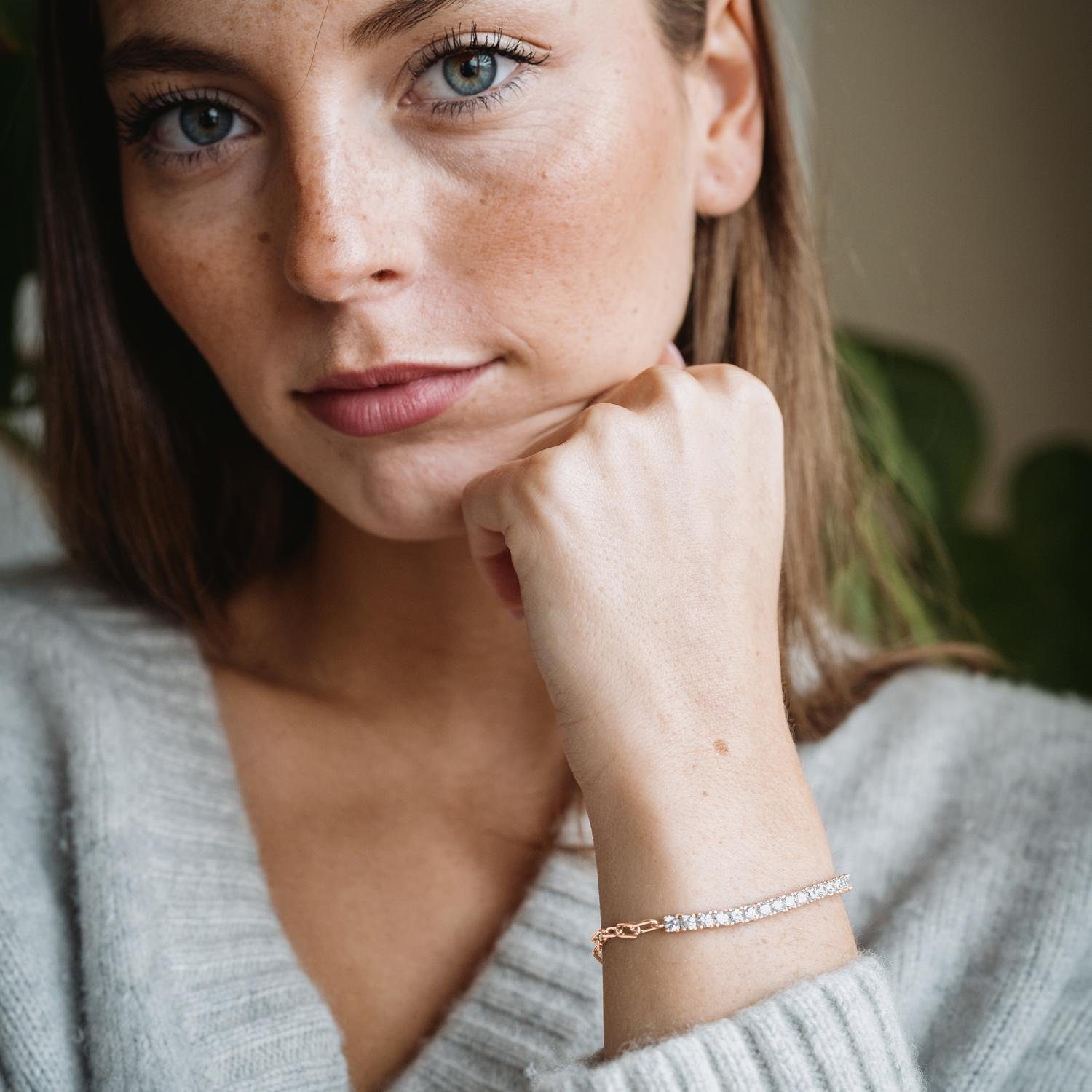 Amoonic Armband Damen Tennisarmband Mixed aus günstig online kaufen