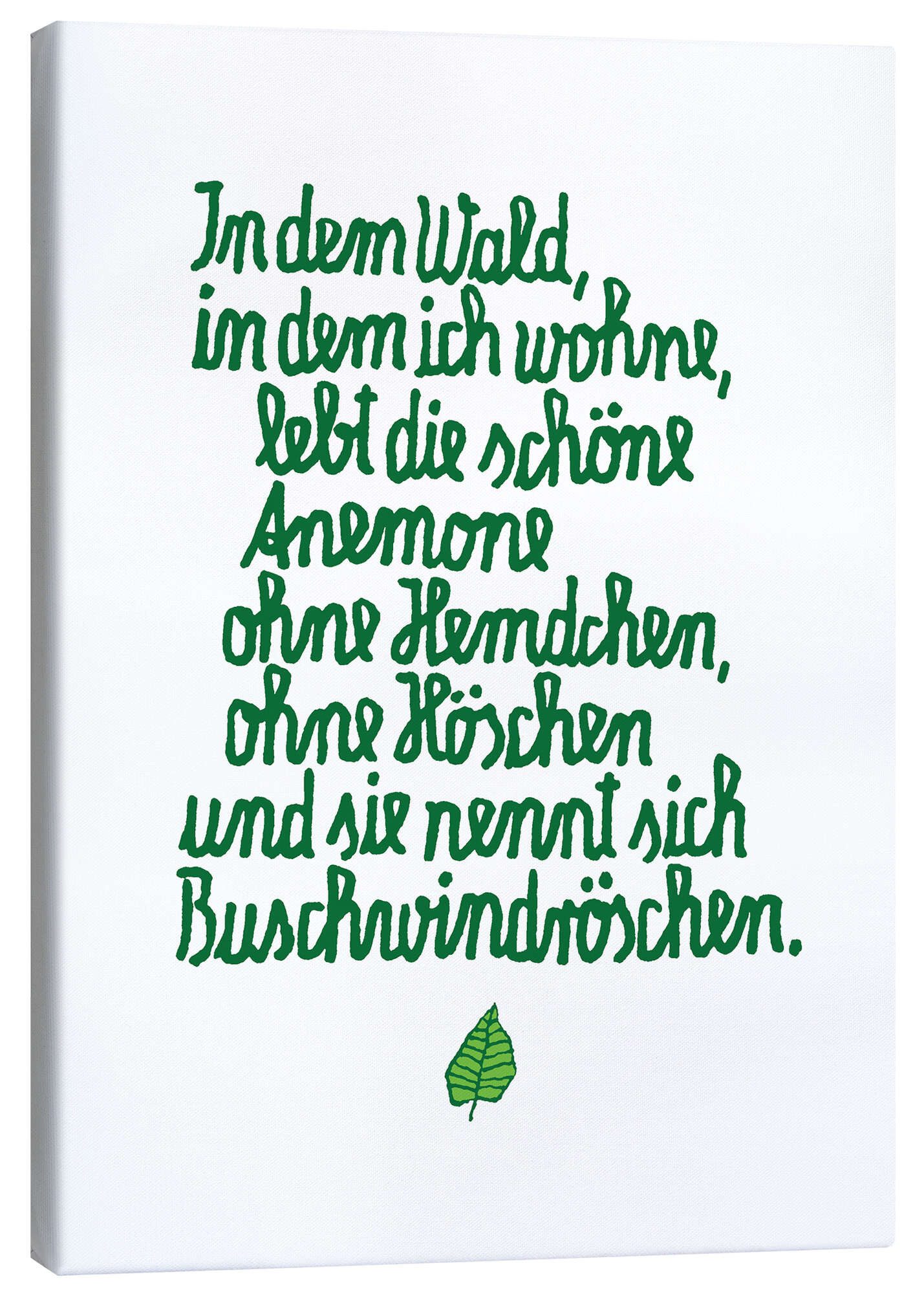 Leinwandbild Frantz Wittkamp