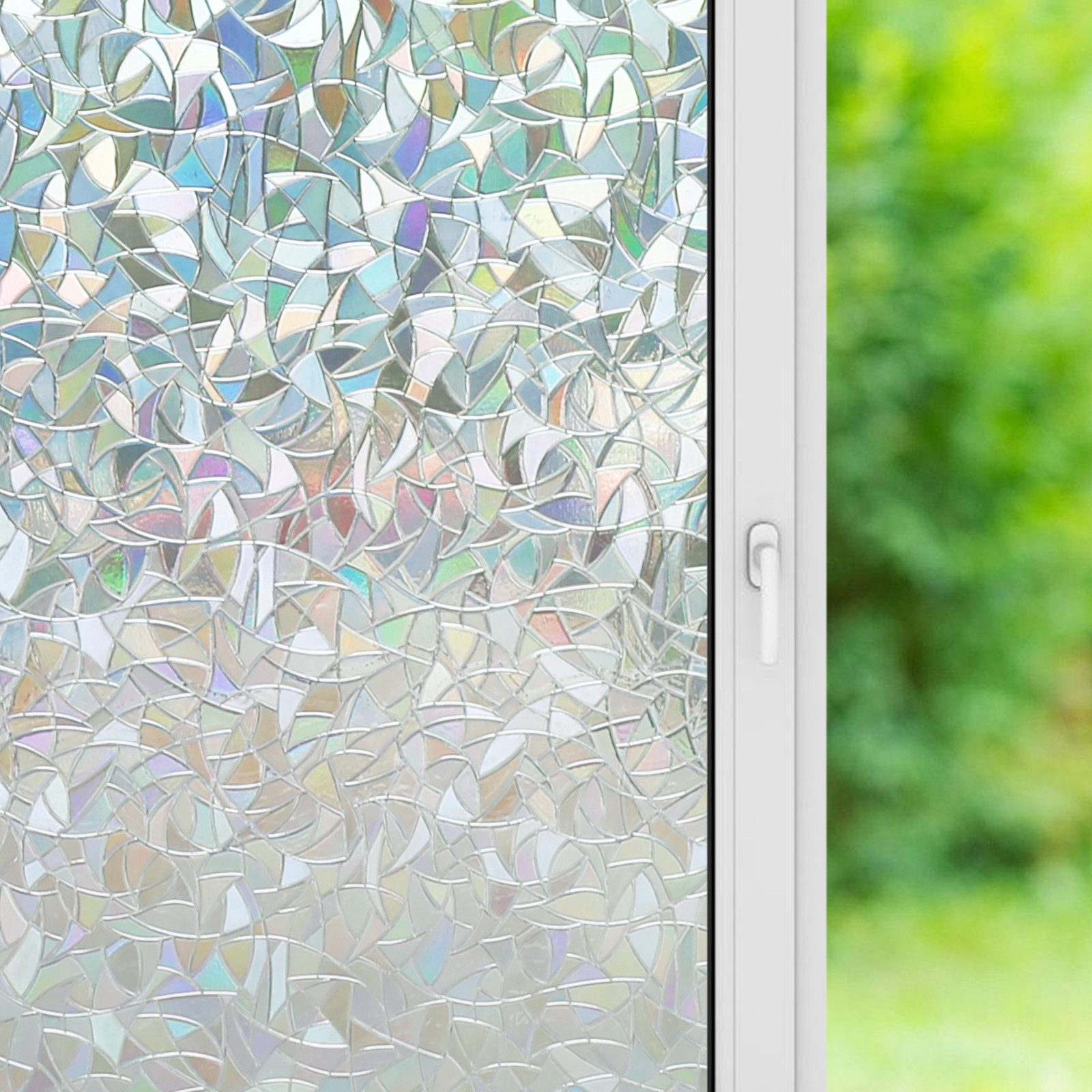 Clanmacy Fensterfolie 2X Fensterfolie Selbstklebend Milchglasfolie günstig online kaufen