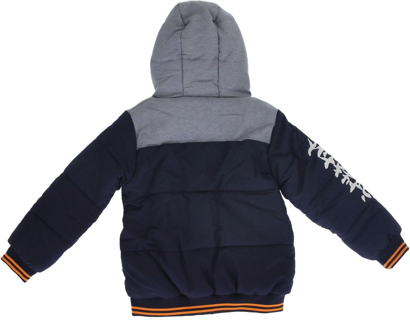 Naruto Winterjacke Naruto Manga Winterjacke für Jungen – Dunkelblau, Größen 116-140 cm mit Kapuze gefüttert