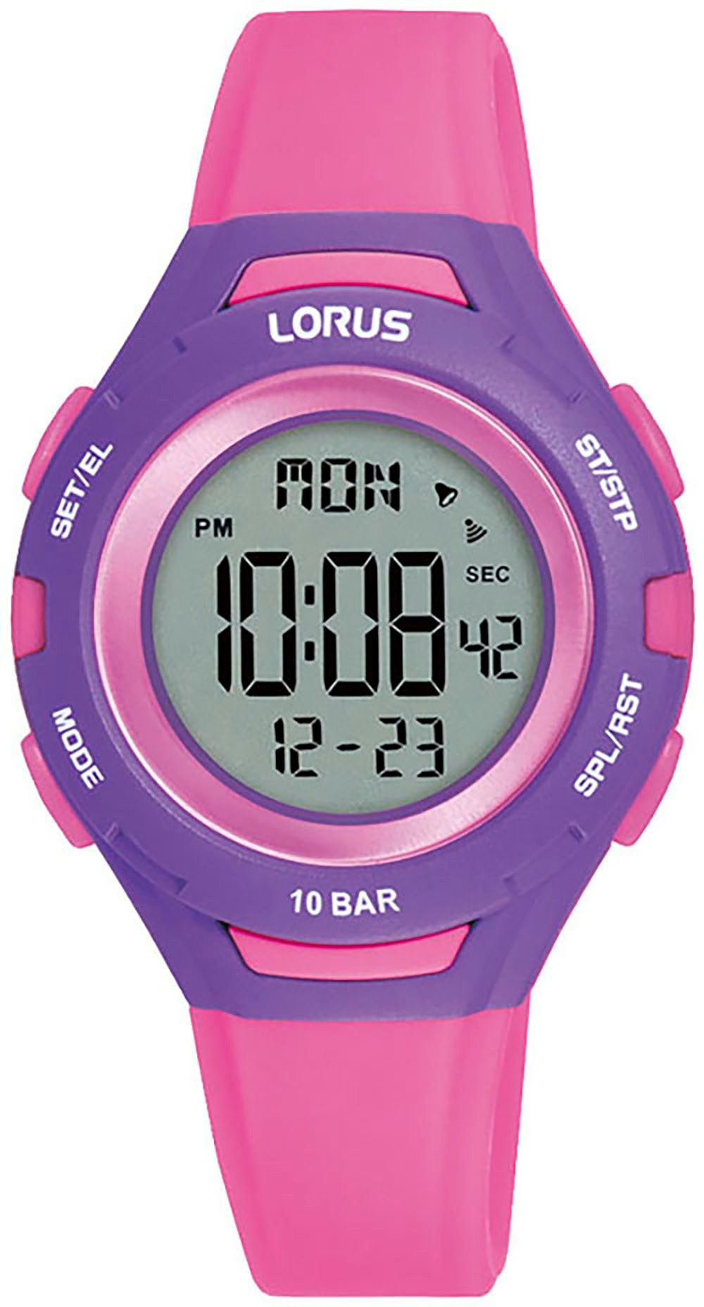 LORUS Chronograph Kids R2395PX9, Armbanduhr, Kinderuhr, Lernuhr, Geburtstag, Schulanfang, Geschenkidee