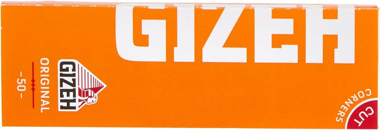 Gizeh Feinpapier Original Blättchen zum Selbstdrehen 10x 50er Pack, Gizeh das Original