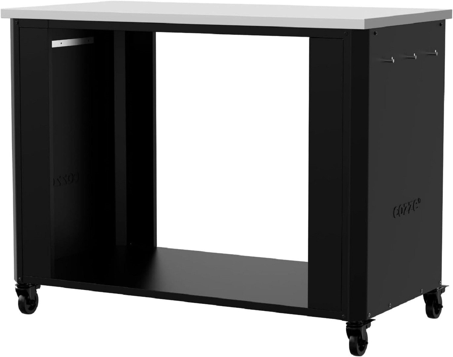 COZZE Elektrogrill COZZE Outdoor Küchentisch 115 mit 4 robusten Rädern