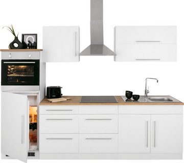 Kochstation Küchenzeile KS-Samos, ohne E-Geräte, Breite 270 cm