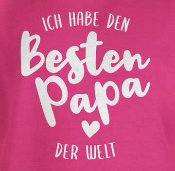 Shirtracer T-Shirt Ich habe den besten Papa der Welt Vatertag Geschenk für Papa