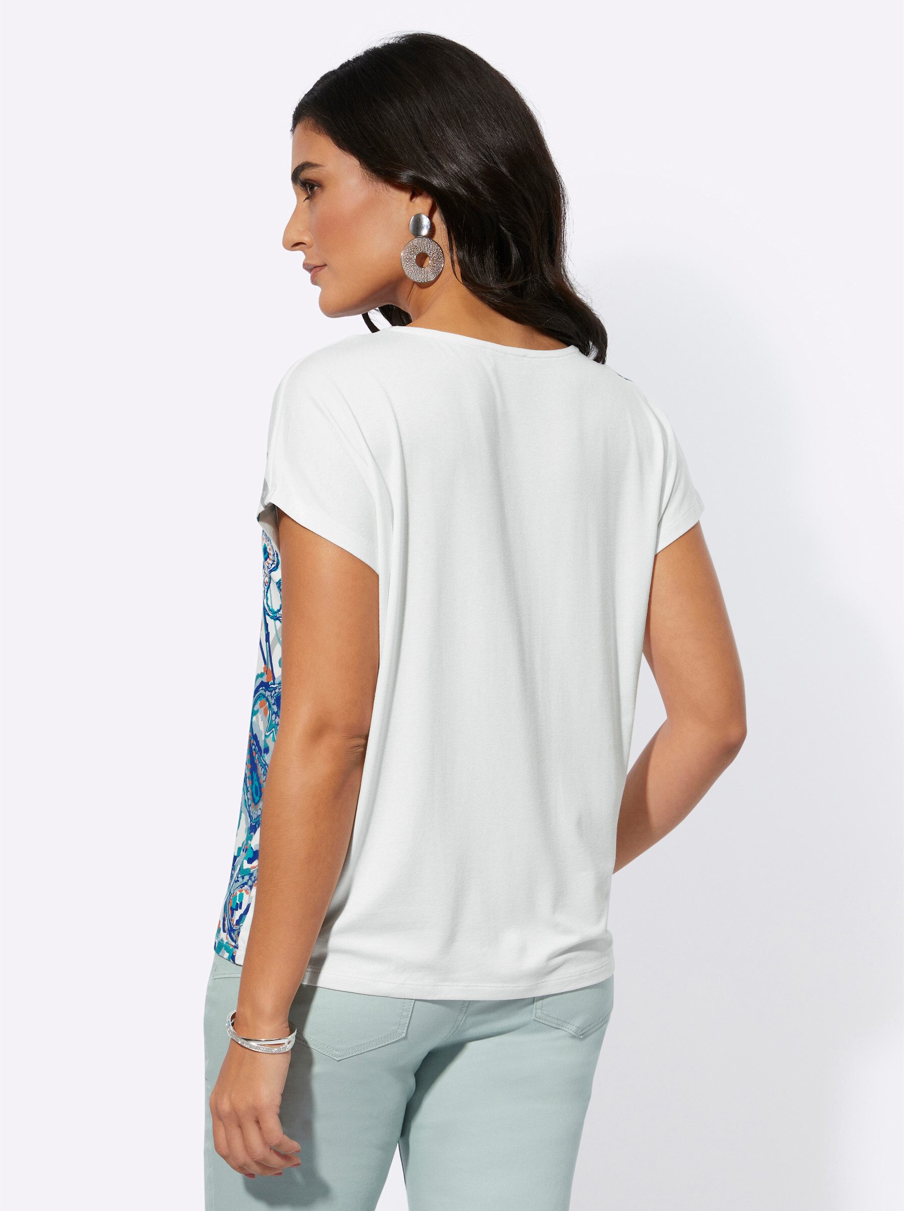 creation L T-Shirt Druck-Shirt Kurzarm