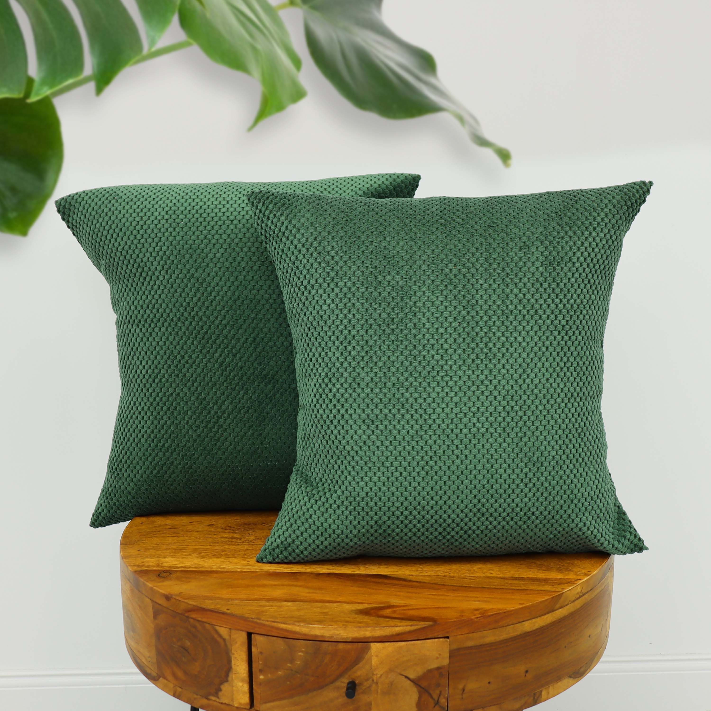 Amilian Kissenbezug Sofakissenbezüge 2er Set - Kissenbezüge für Sofa Couch Bett, (2 Stück), 40x40 cm, Hotelverschluss, weich und pflegeleicht