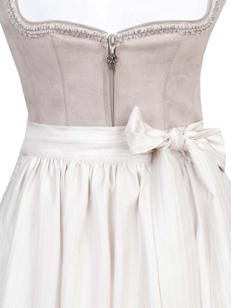 MarJo Dirndl Dirndl Davina 65er Länge taupe puder