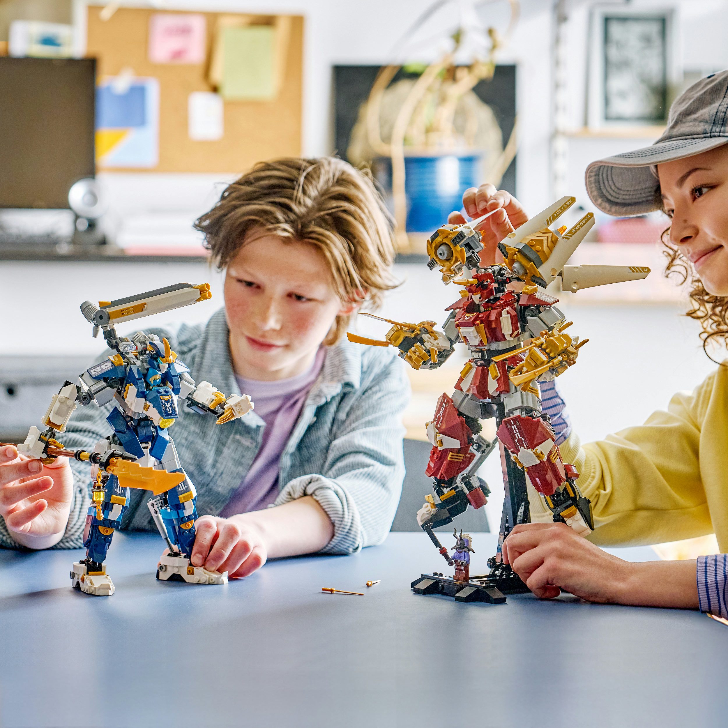 LEGO® Die Zwillings-Titanmechs (71870), LEGO Ninjago Konstruktionsspielsteine, (1707 St), Made in Europe