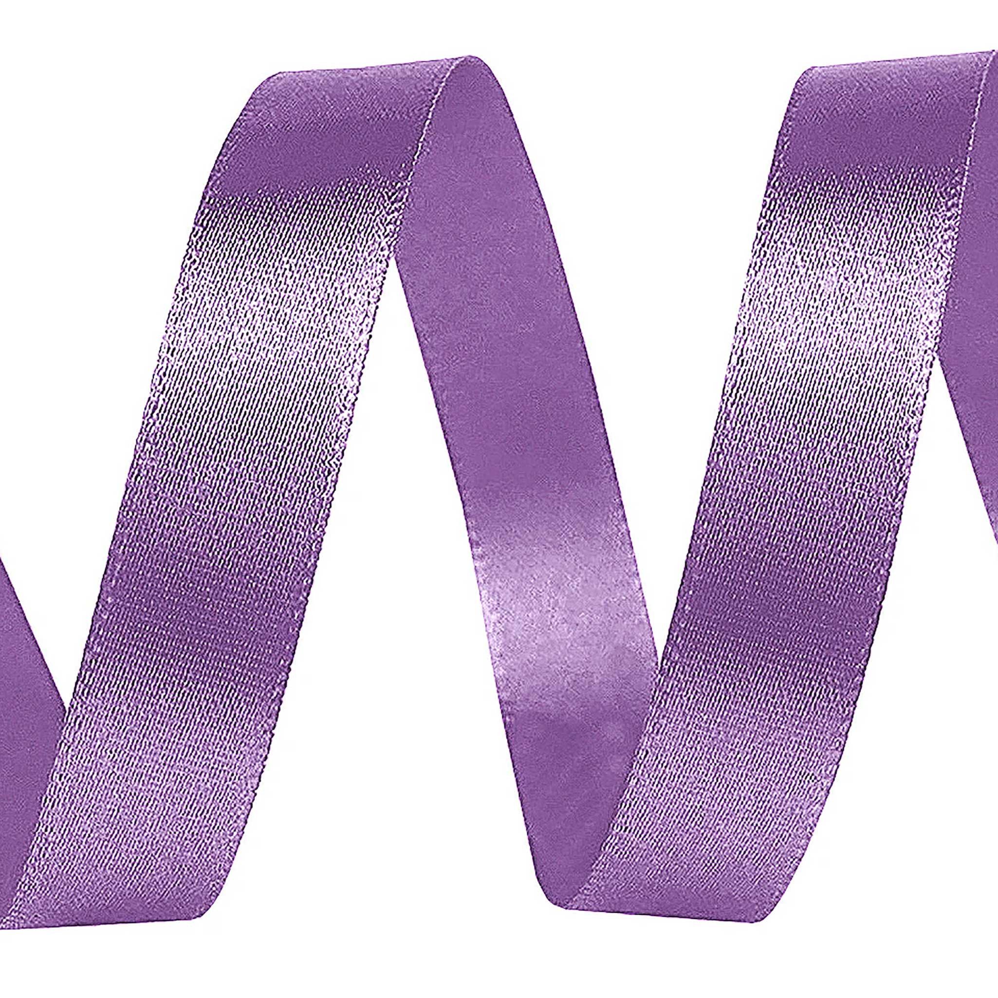 maDDma Geschenkband 5m Satinband 10mm breit Geschenkband Dekoband Schleifen Farbwahl, lavendel