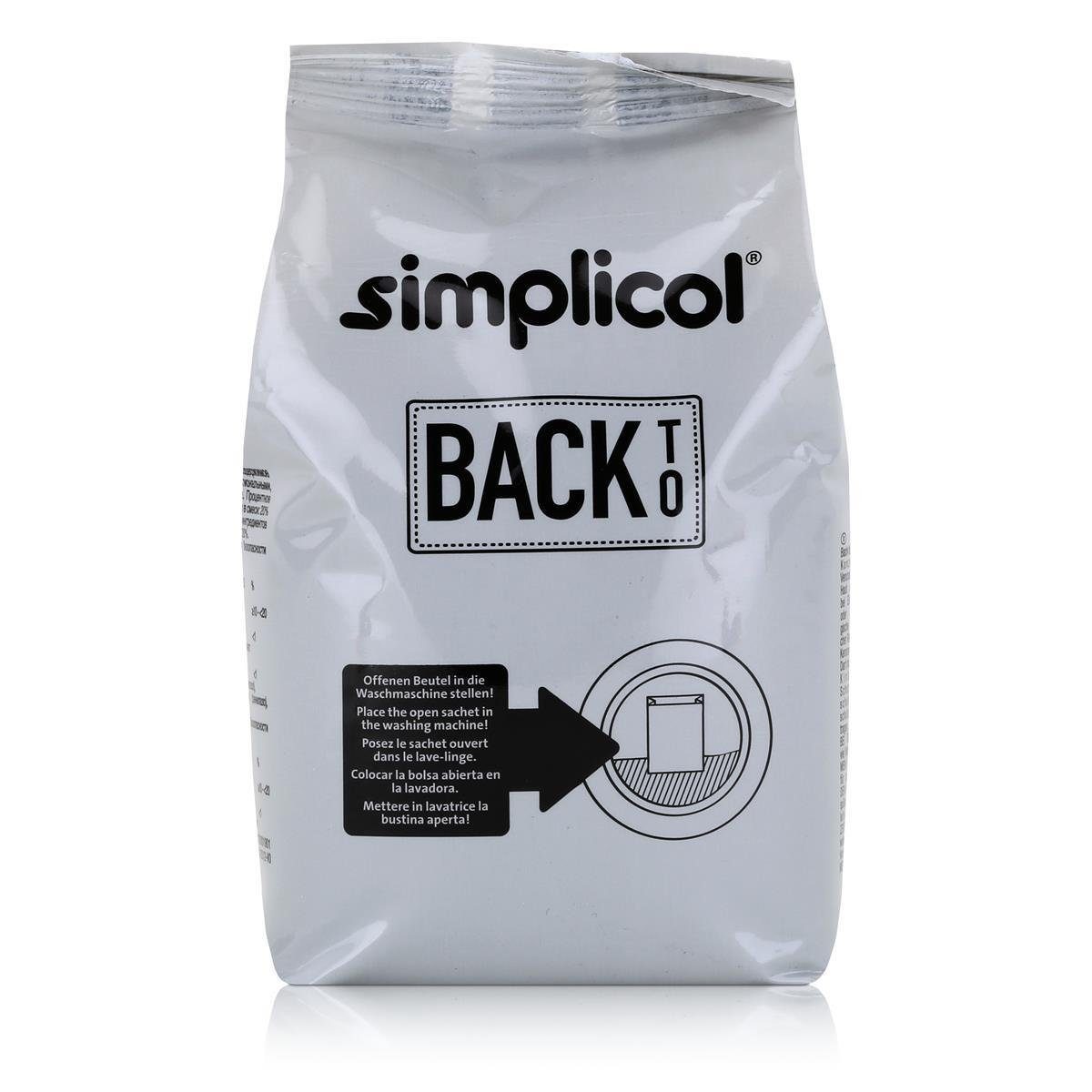 simplicol Textilfarbe Simplicol Textilfarbe Back to Black 400g - Erneuert die Farbe (3er Pac