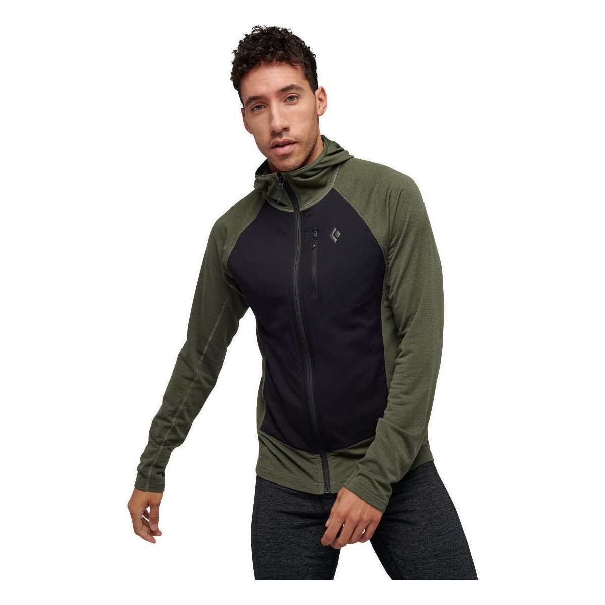Black Diamond Steppjacke M Coefficient LT Hybrid Hoody Leichte, elastische Herrenjacke mit Primaloft®-Isolierung, ideal für
