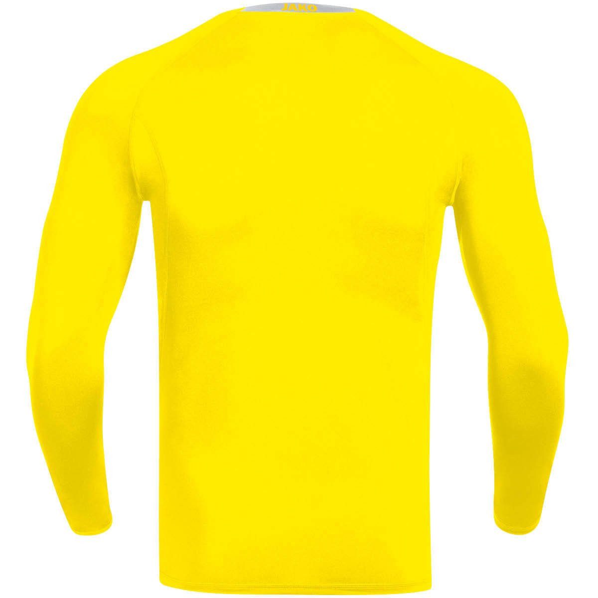 Jako Langarmshirt Compression 2.0 (Polyester-Stretch-Tech) gelb günstig online kaufen