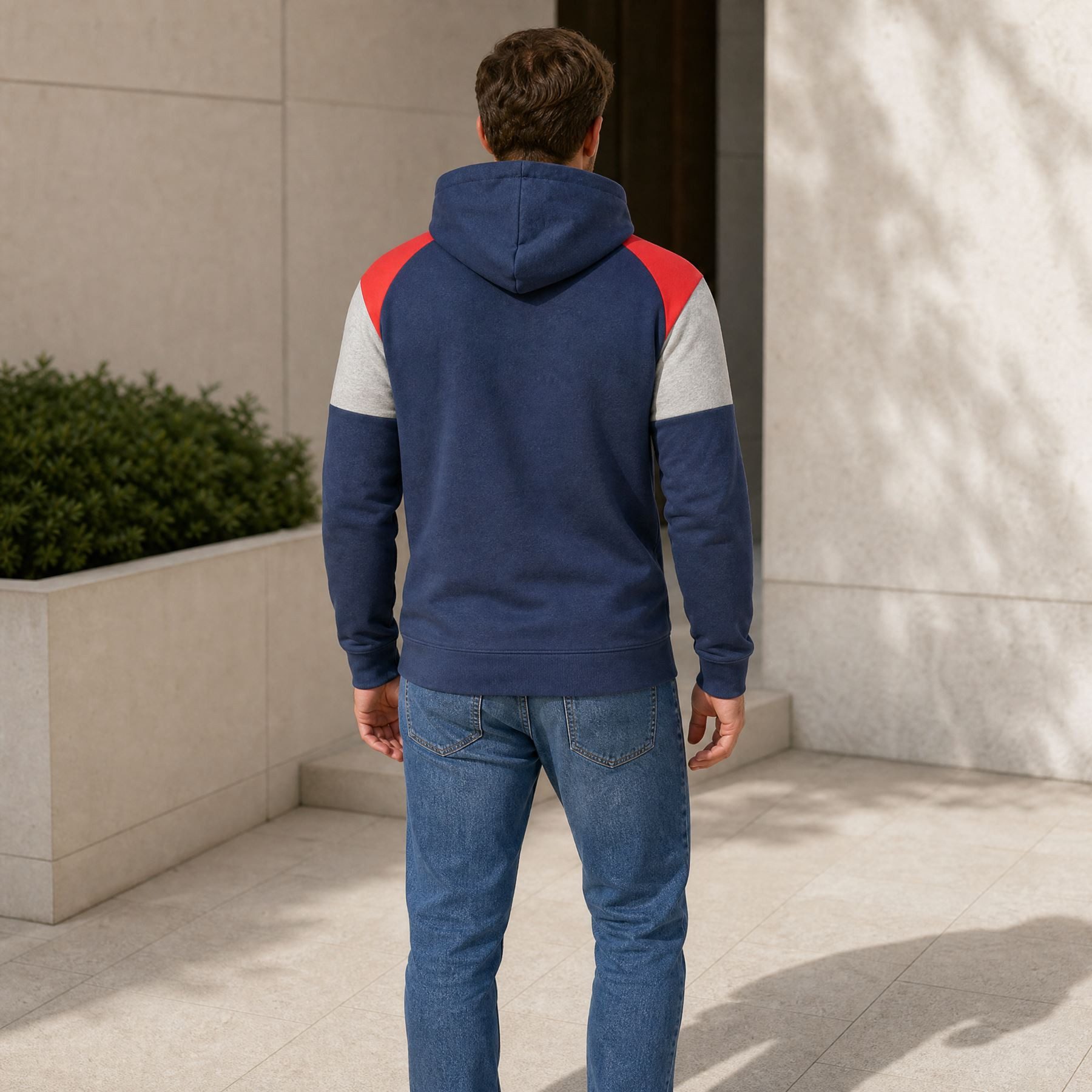 Nebulus Sweatshirt NEBRASKA, P5866 - Herren, navy, L
