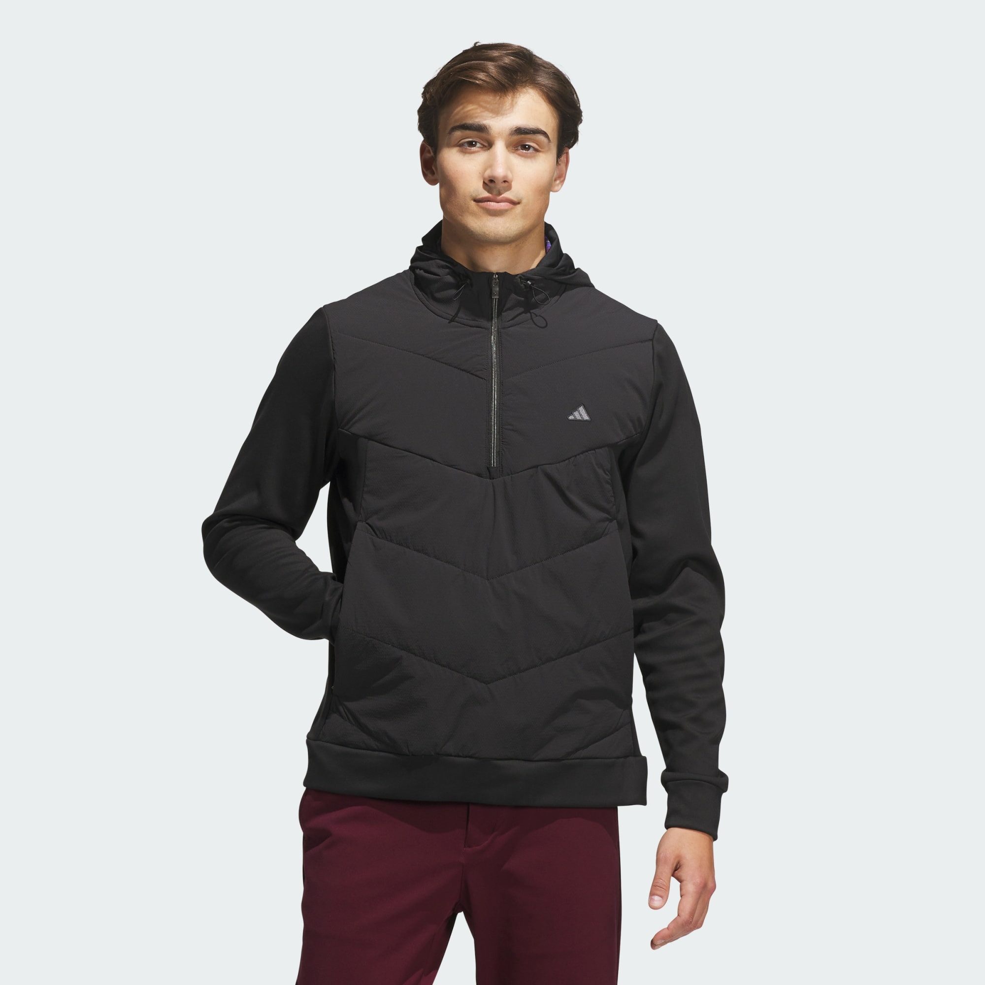 adidas Performance Sweatshirt ULTIMATE365+ COURSE CONTROL ANORAK, ABGESTEPPT (1-tlg)