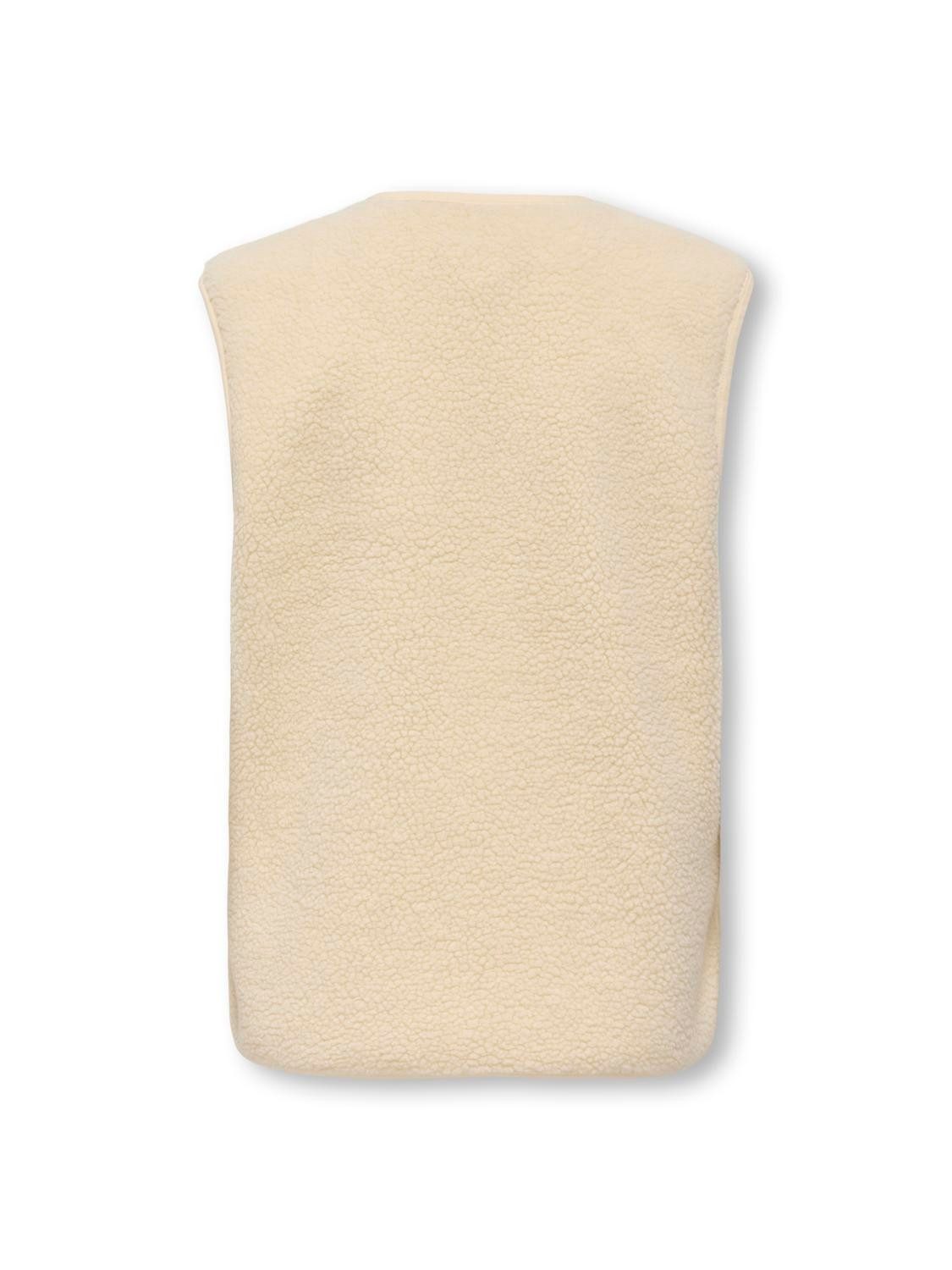 KIDS ONLY Steppweste Kogbaby Teddy Vest Cs Pnt – Bild 3 von 3