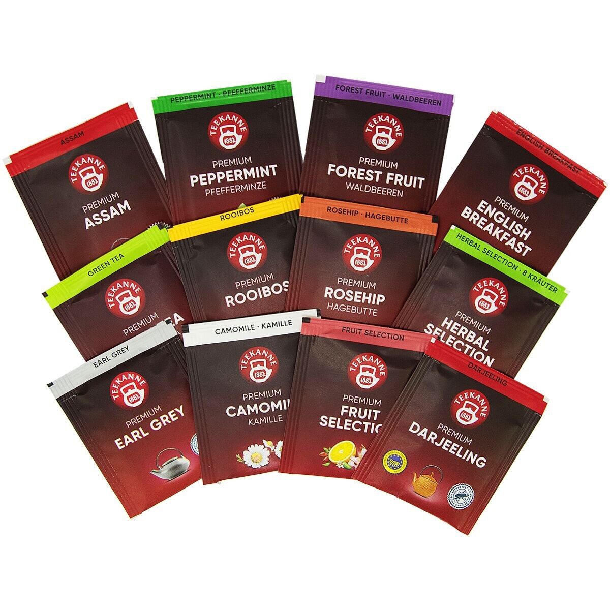 TEEKANNE Tee Premium Selection, 180 Beutel, Gastro Sortimentsbox