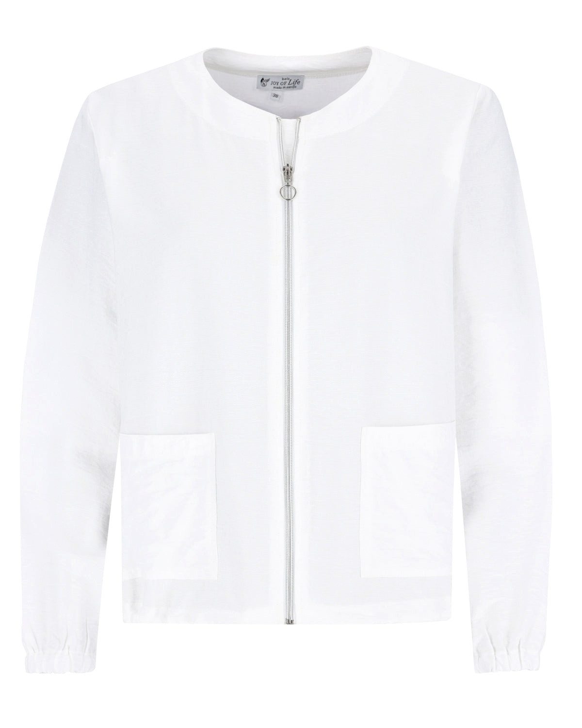 Hajo Kurzjacke Blouson Jacke Leinenoptik günstig online kaufen