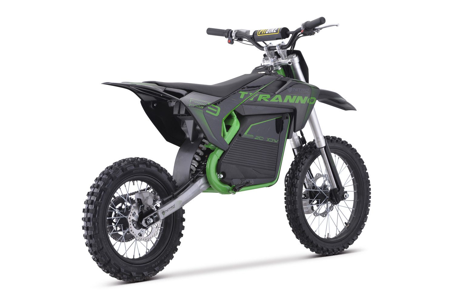 Smarty Crossrad E-Dirtbike Tyranno 2000W 72V30Ah Lith 17"14"
