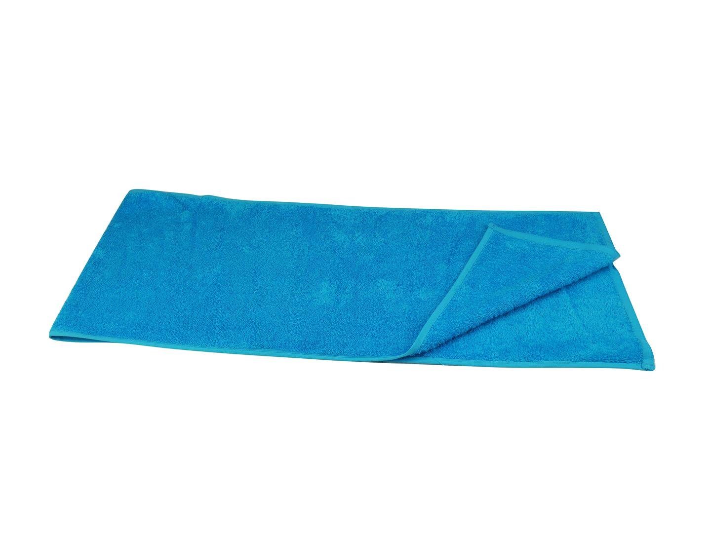 Sensepura Sporthandtuch Sporthandtuch Fitness-Handtuch trocknend Frottee cm türkis, saugfähig 30x145 (1-St), und schnell