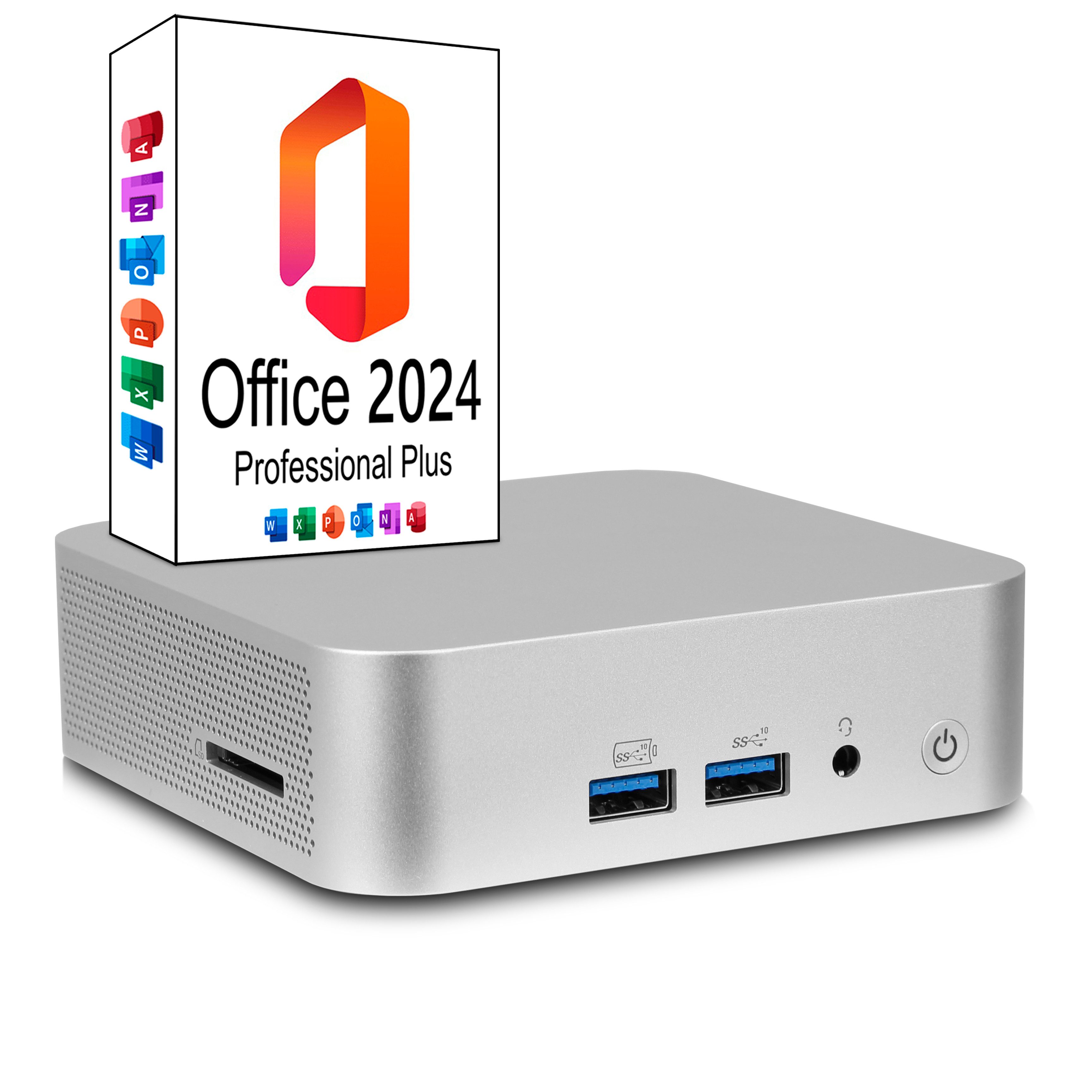 ANKERMANN-PC Ank-IX Ryzen 7 Mini PC Mini-PC (AMD, Radeon Onboard Graphics, 16 GB RAM, 1000 GB SSD, Luftkühlung)