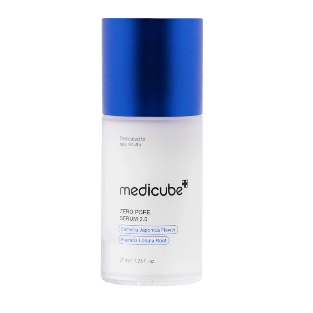 Medicube Gesichtsserum Medicube, Zero Pore Serum 2.0 - 50 ml, Porenverfeinerndes Serum mit Niacinamid, AHA und BHA
