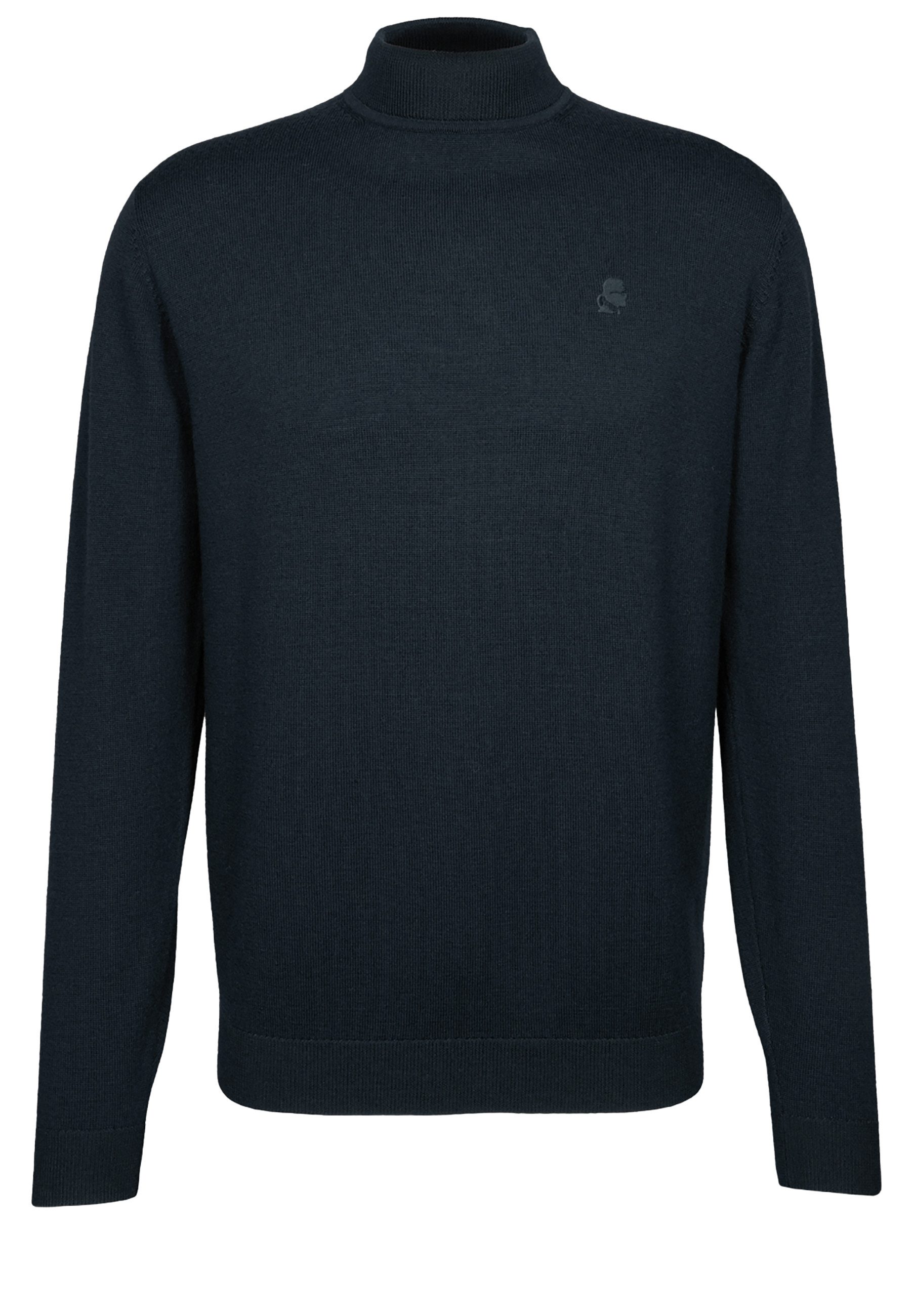 LAGERFELD Strickpullover mit Logo-Detail (1-tlg)