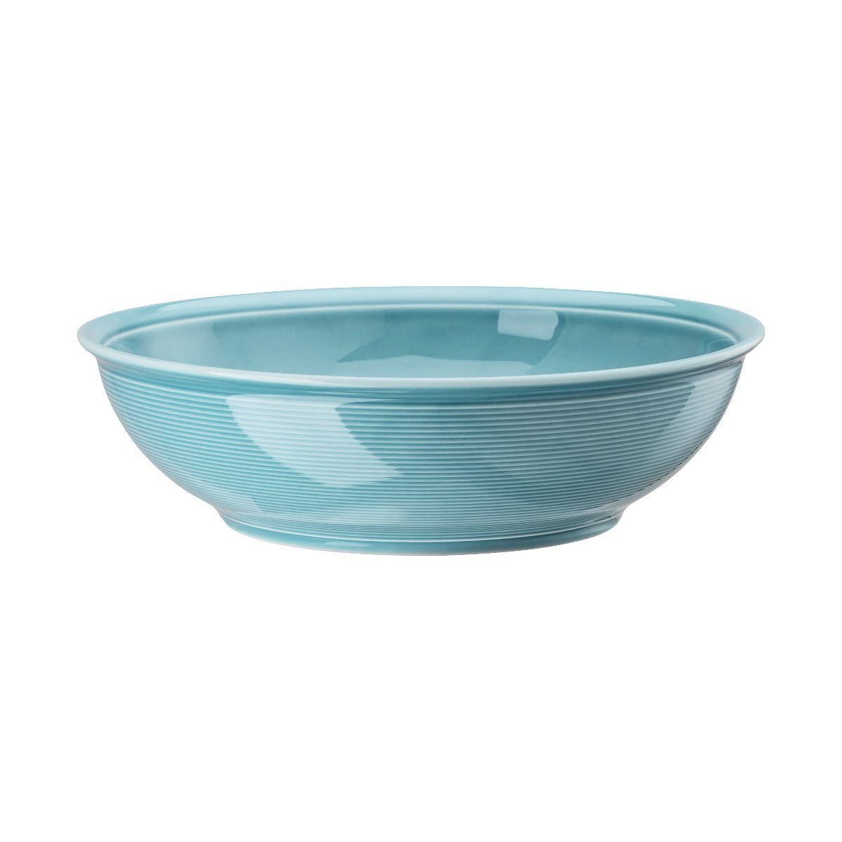 Thomas Porzellan Schale Trend Colour Ice Blue, Porzellan, d: 27 cm / h: 7,8 cm
