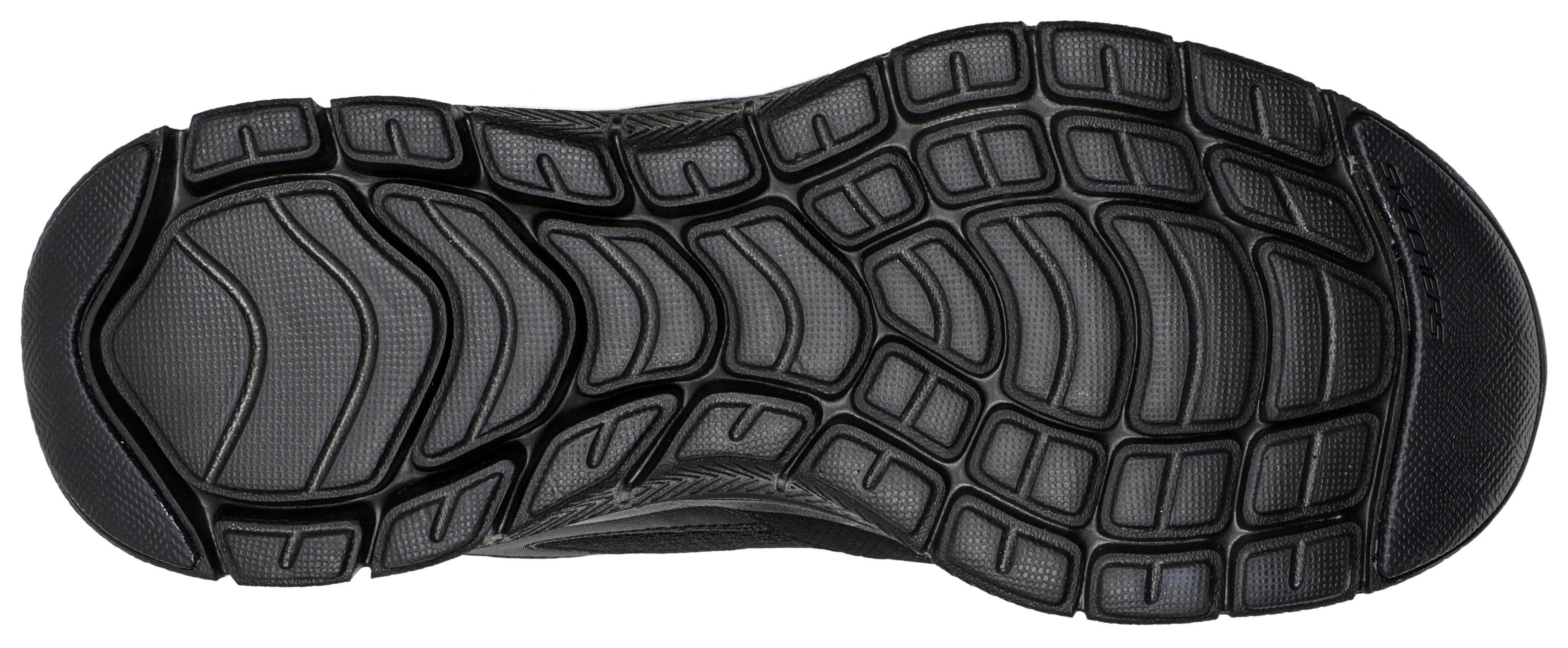 Skechers FLEX APPEAL 4.0 mit FLOW Sneaker Innensohle - ACTIVE komfortabler black