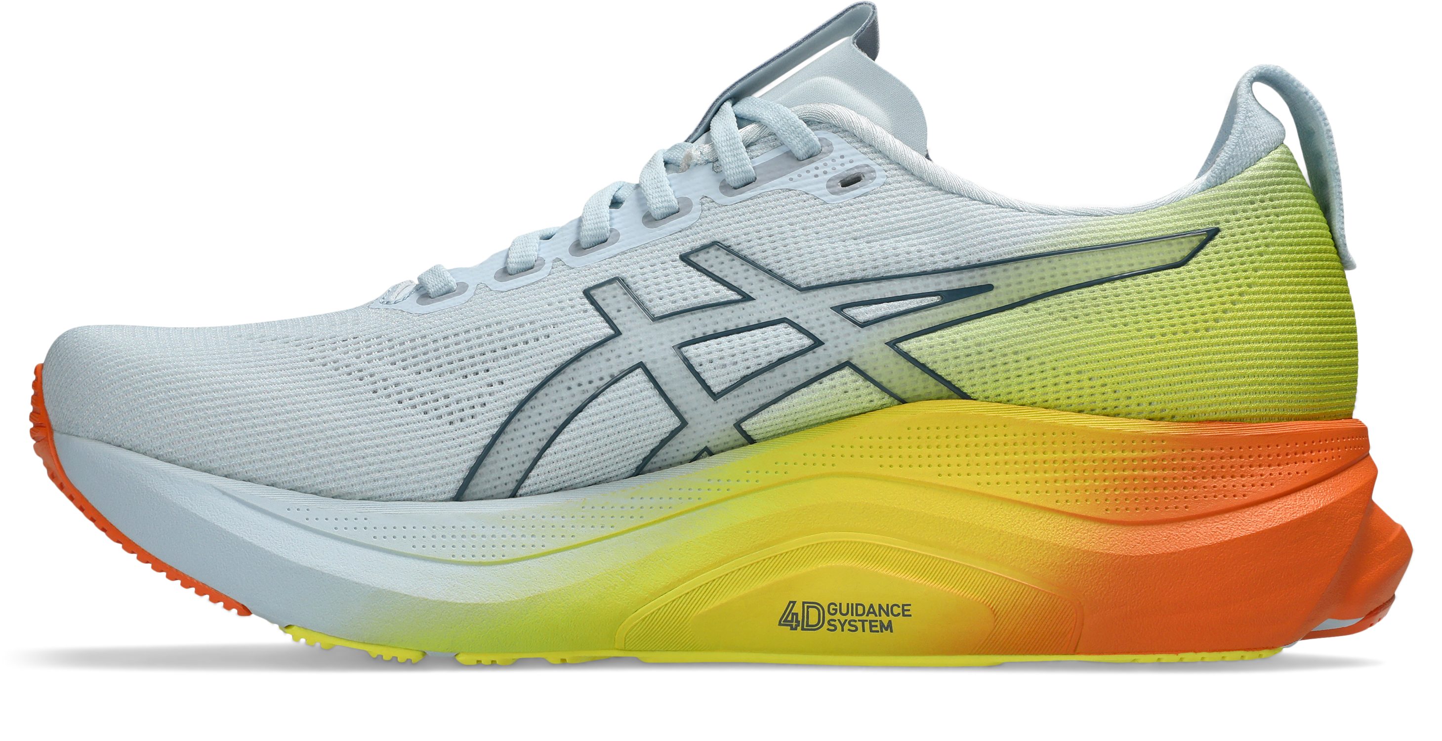 Asics GEL-KAYANO 32 Laufschuh sportlicher Stil, leicht profiliertes Laufsohlenprofil, Schnürung