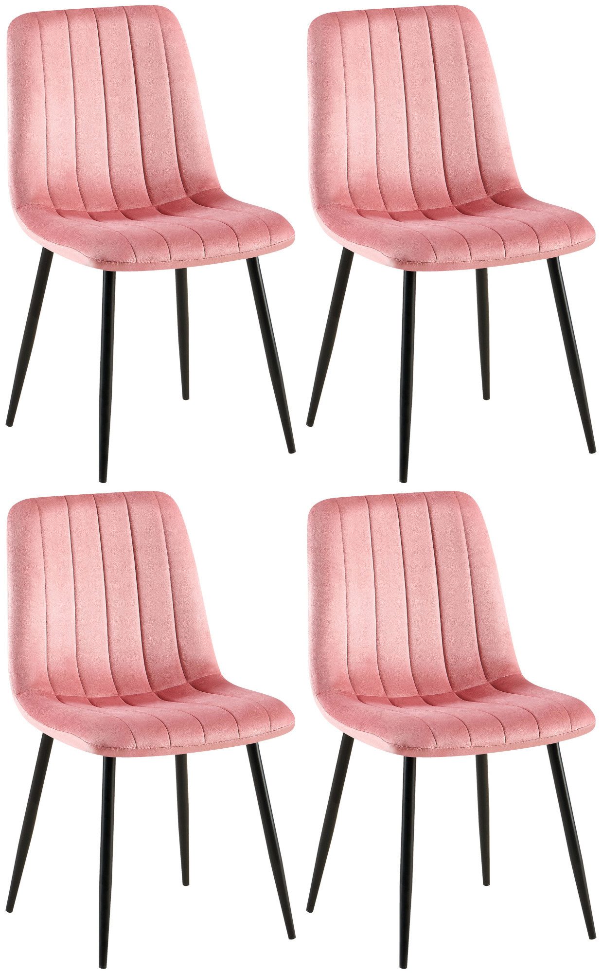 CLP Esszimmerstuhl Dijon (4er Set), gepolstert, günstig online kaufen