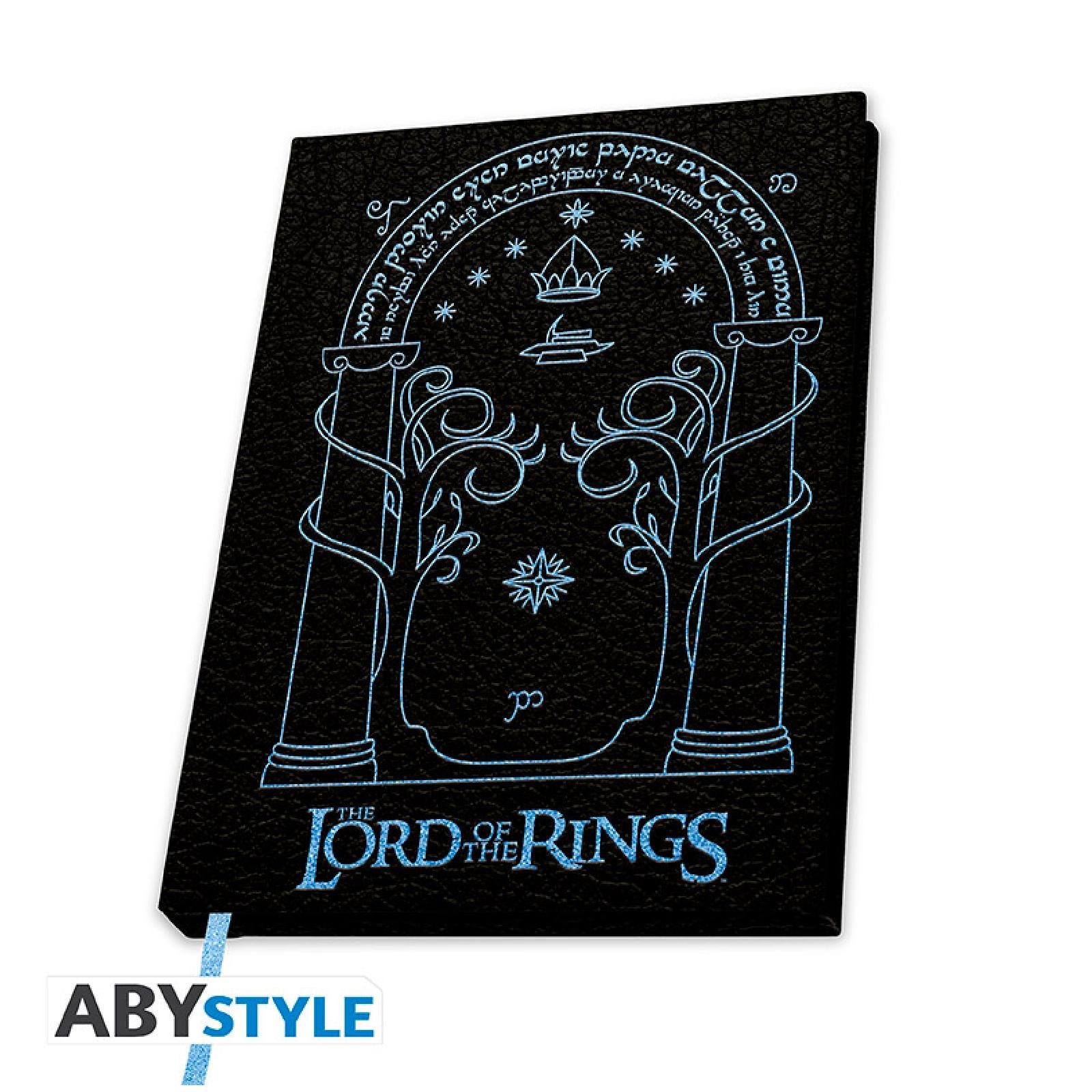ABYstyle Notizblock LORD OF THE RINGS - Premium A5 Notebook Doors of Durin