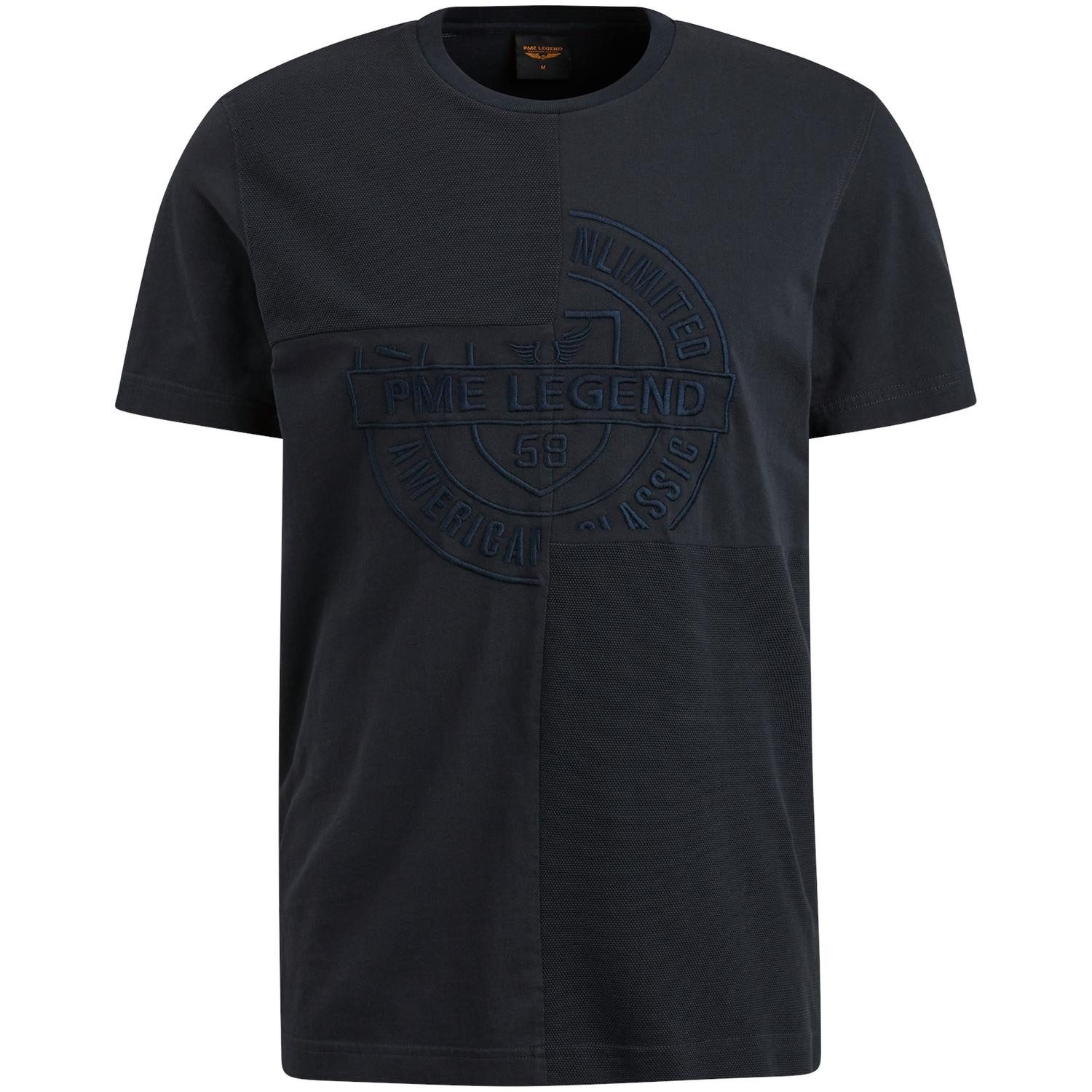 PME LEGEND T-Shirt Short sleeve r-neck play mix pique