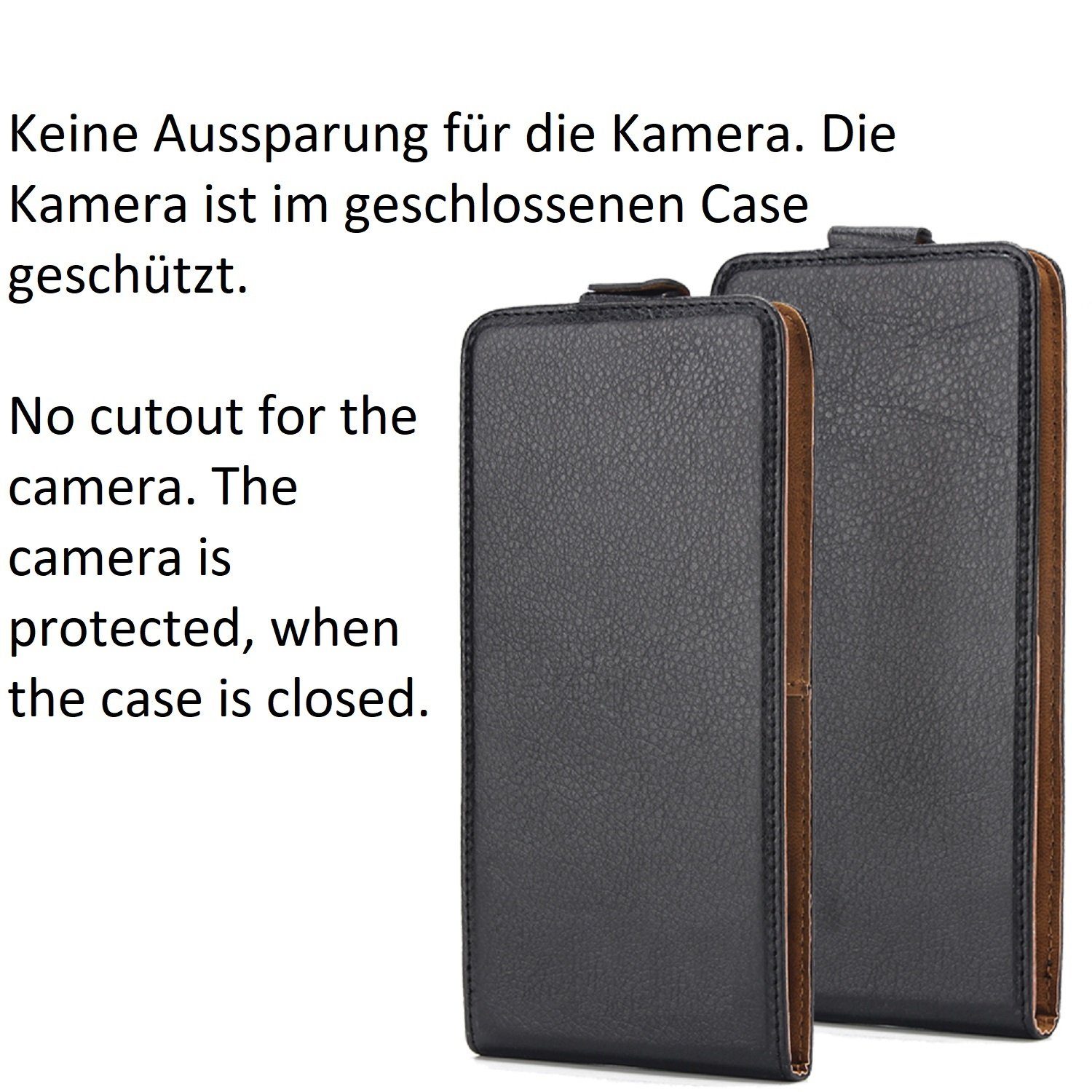 K-S-Trade Handyhülle für Motorola Edge 50 Ultra, Handyhülle Schutzhülle Hülle Case Cover Flip Style Bumper