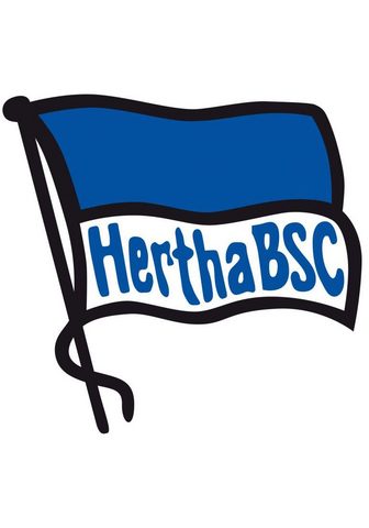 Wall-Art Wandtattoo »Hertha BSC - Logo Fahne« (...