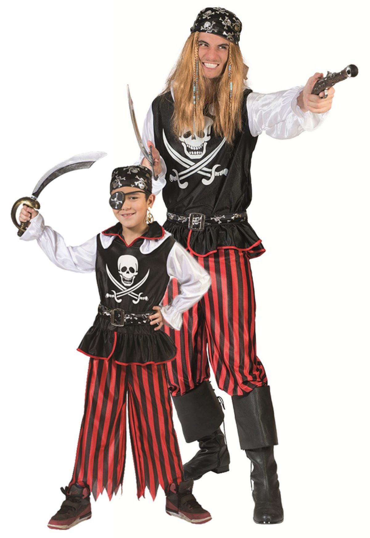 Funny Fashion Kostüm Piraten Kostüm Bill für Jungen Gr. 98