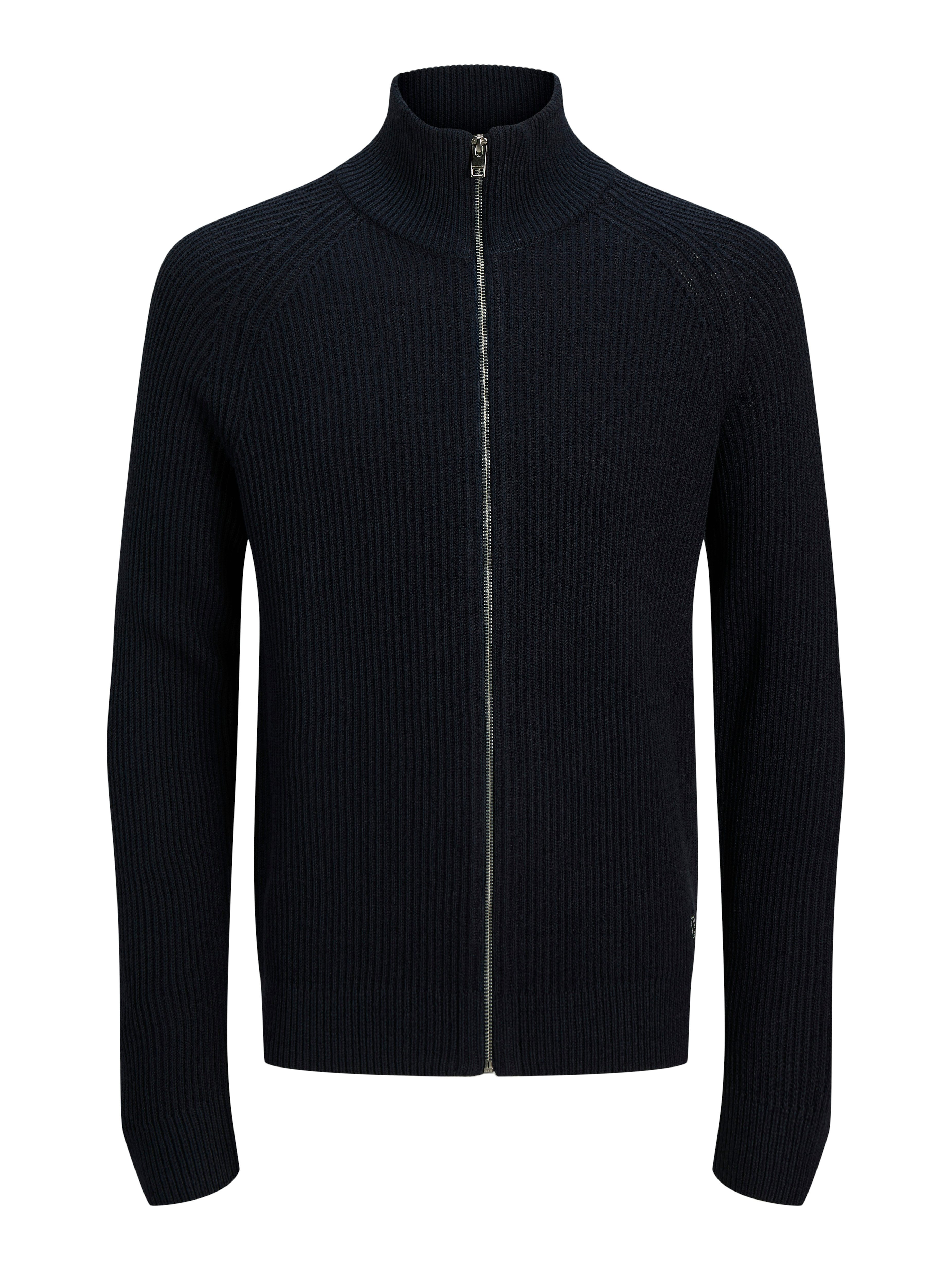 Jack & Jones PlusSize Strickjacke JJPANNEL KNIT ZIP CARDIGAN AW25 PLS günstig online kaufen