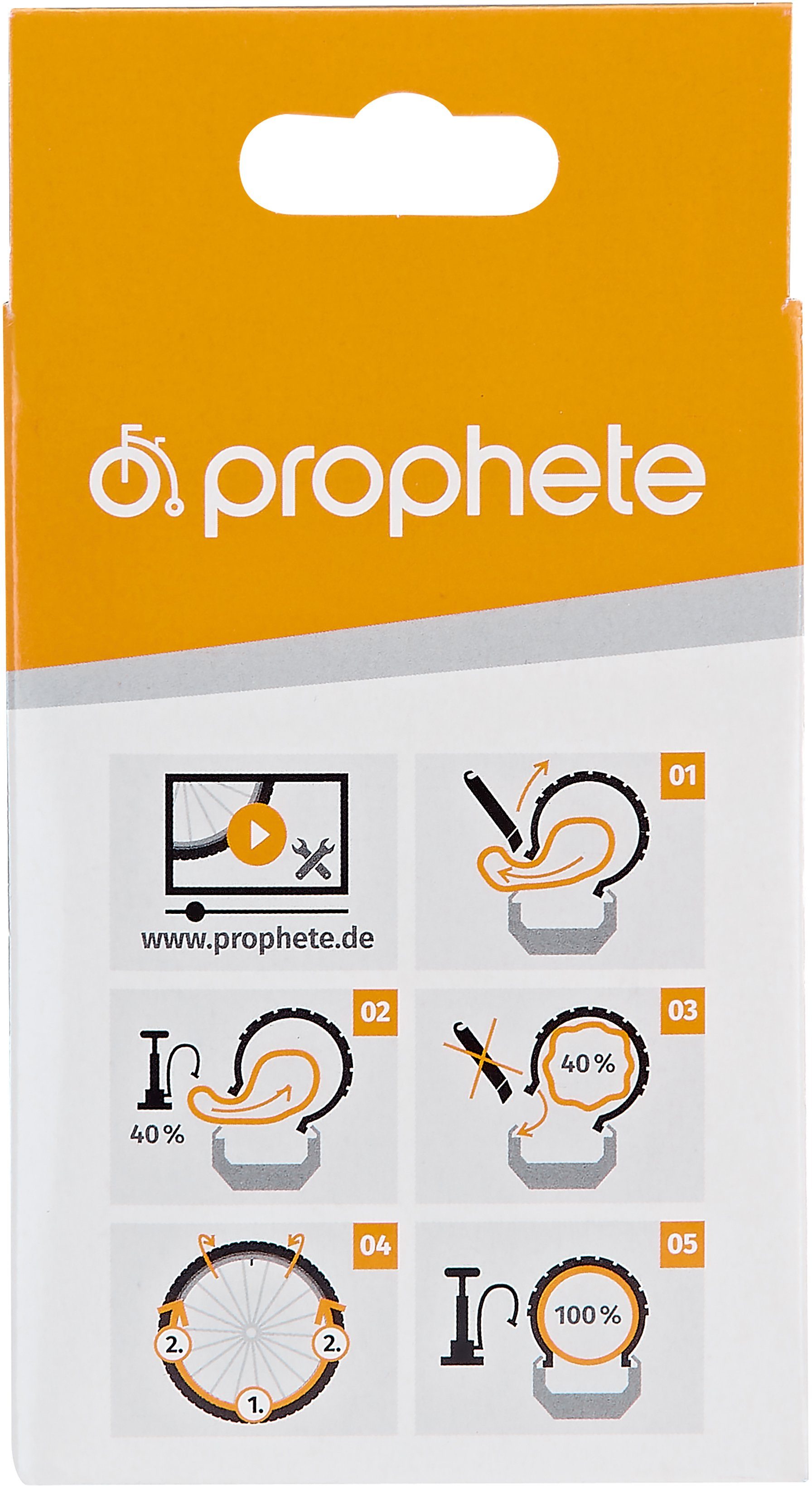 Prophete Fahrradschlauch MTB Boost Size, 27,5+ Zoll (69,85 cm)