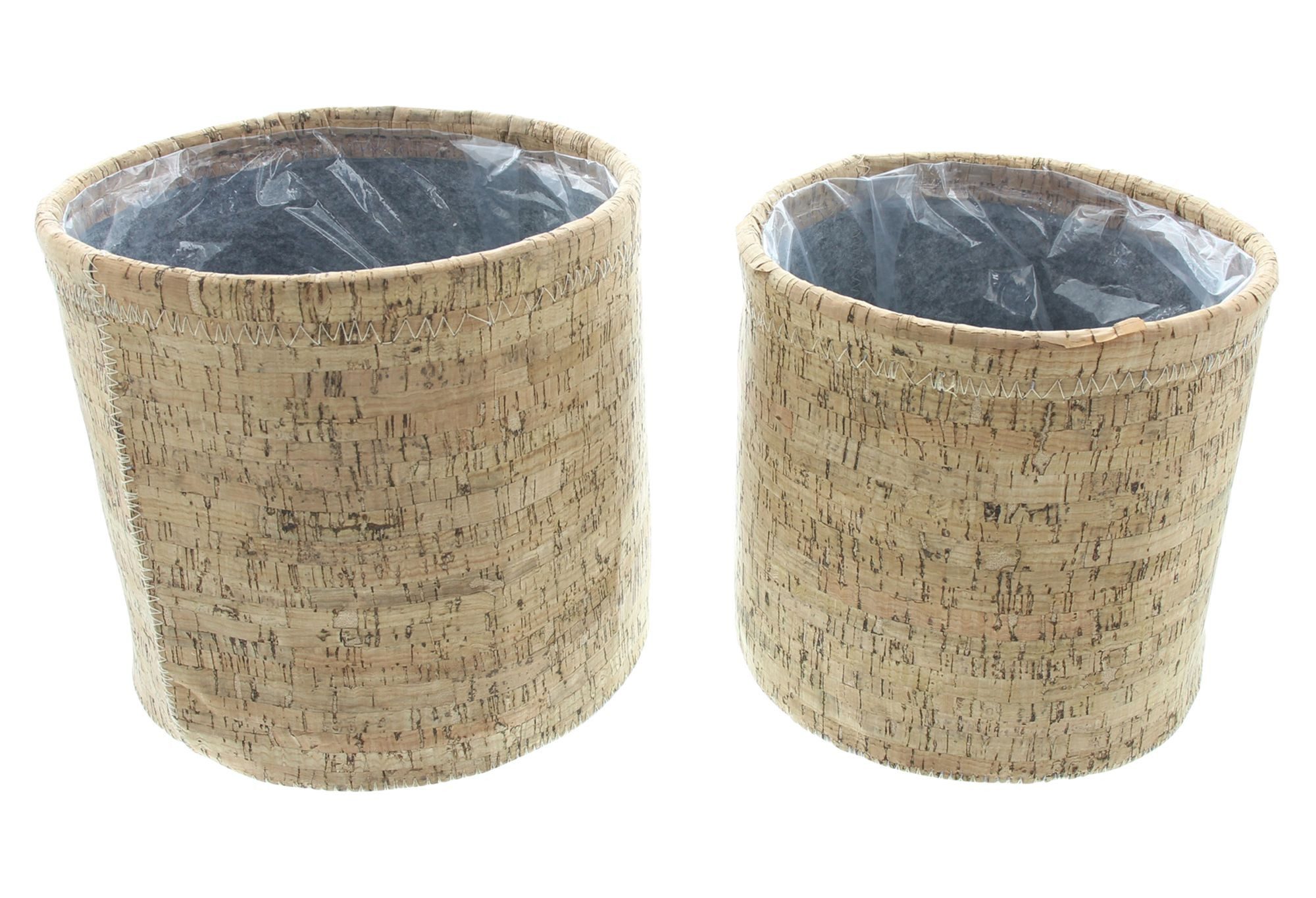Dekoleidenschaft Blumentopf "Kork" mit Metallgestell, schwarz günstig online kaufen