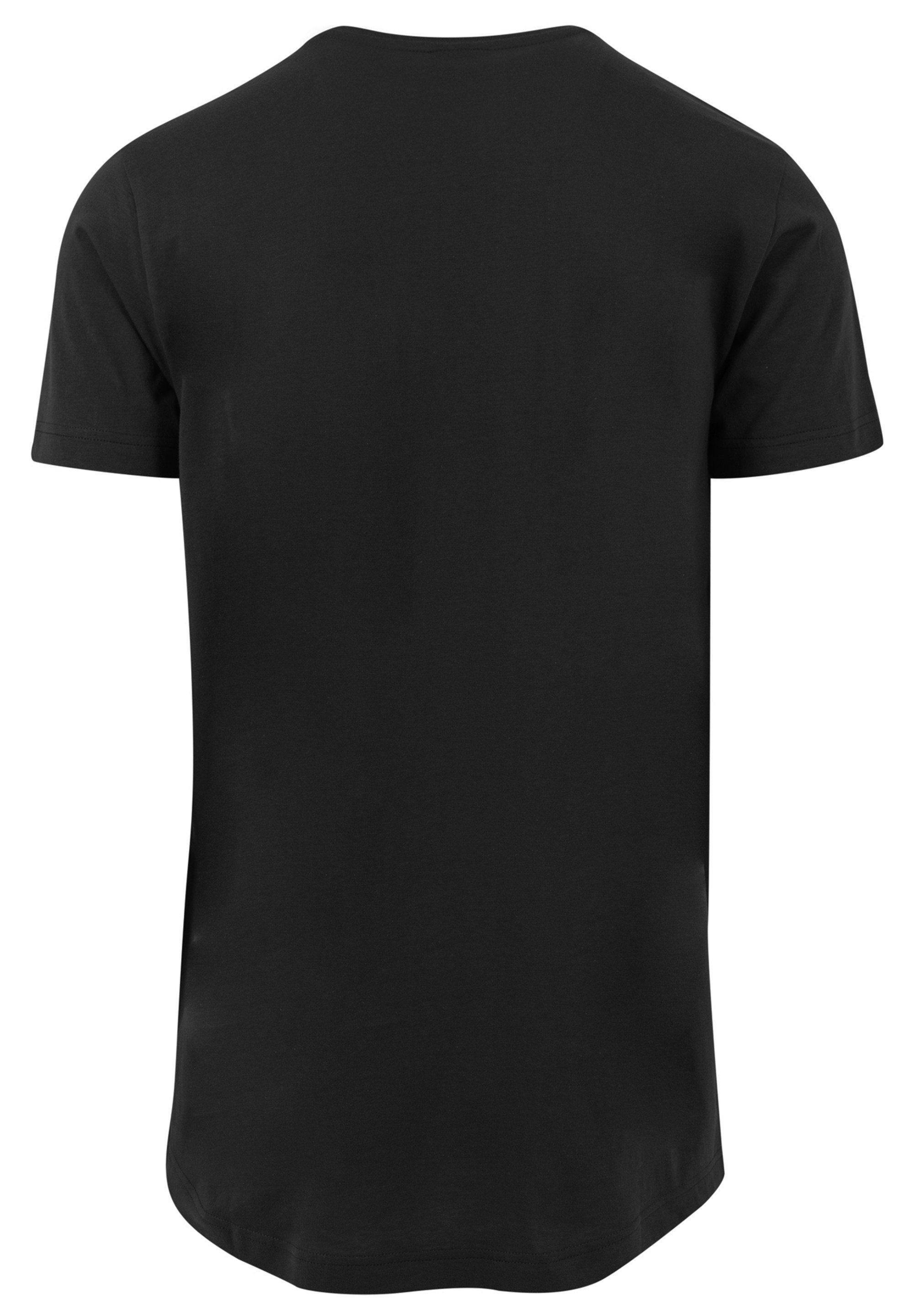 T-Shirt Rock F4NT4STIC Up Merch,Lang, What\'s Tunes Herren,Premium -BLK Long Looney Cut Bugs Longshirt,Bedruckt, F4NT4STIC Bunny T-Shirt