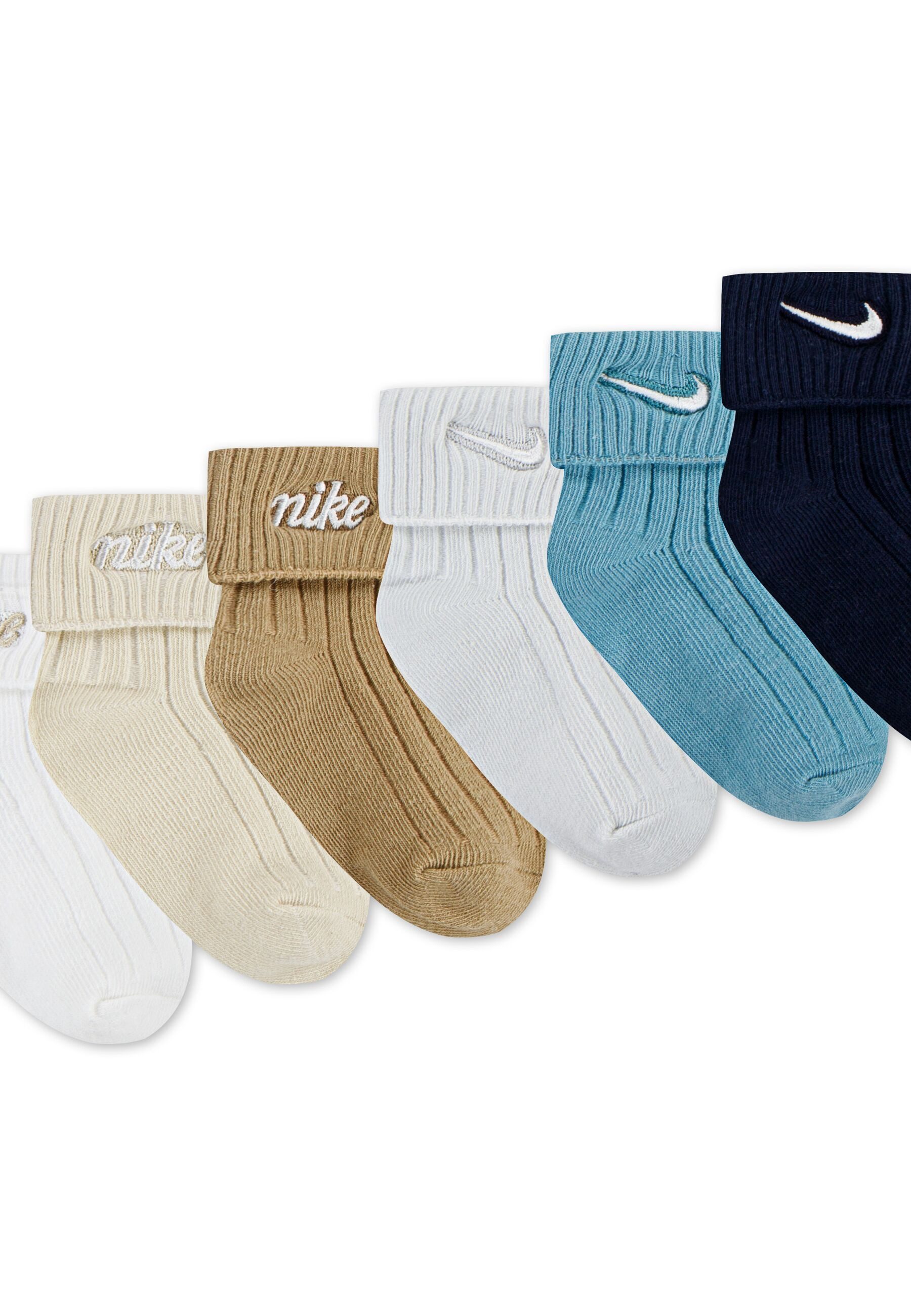 Nike Sportswear Socken NHN 6PK RIB TURNCUFF INF SOCK für Kinder (6-Paar) für Kinder