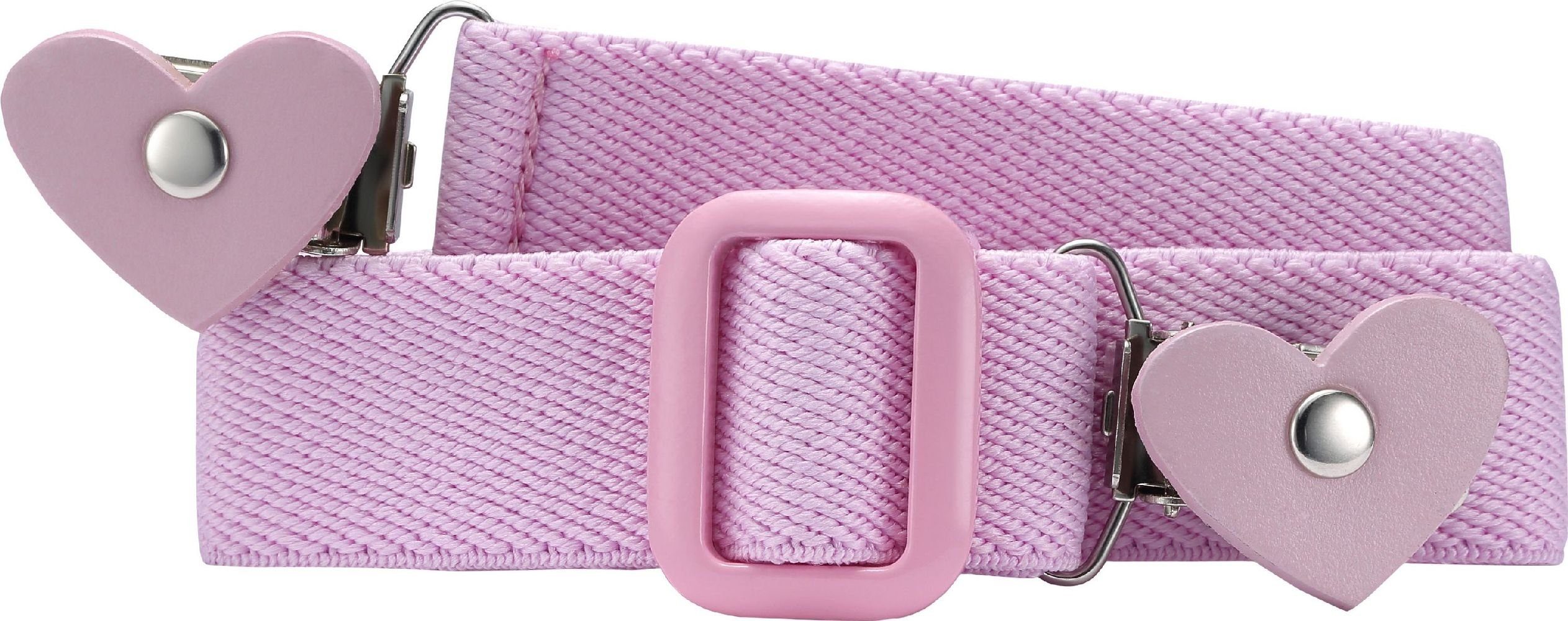 Playshoes Stoffgürtel Elastik-Gürtel Herz-Clip uni