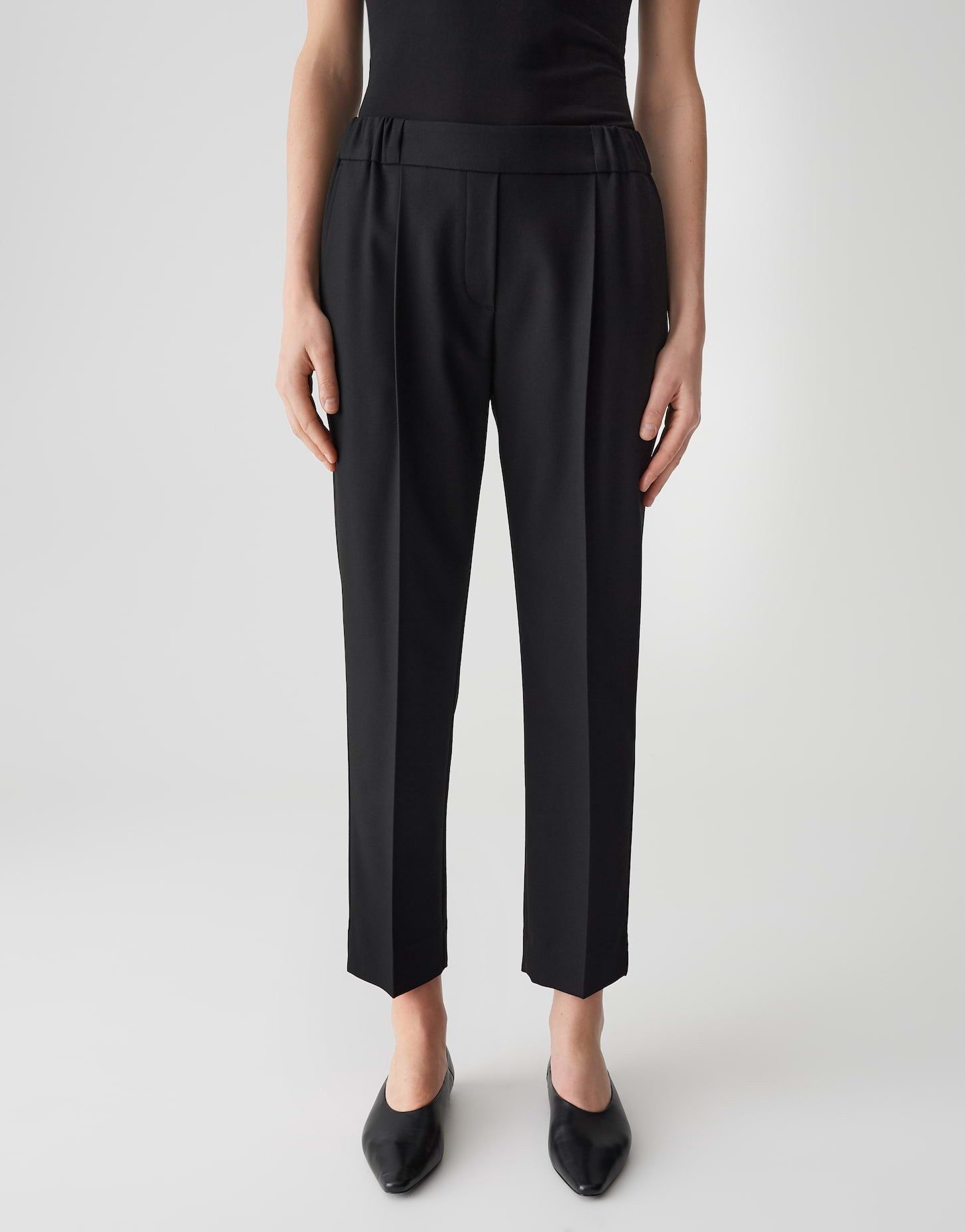 OPUS PANTS Stoffhose LUNAH CASUAL mit elastischem Komfortbund Mid Rise, Cro günstig online kaufen