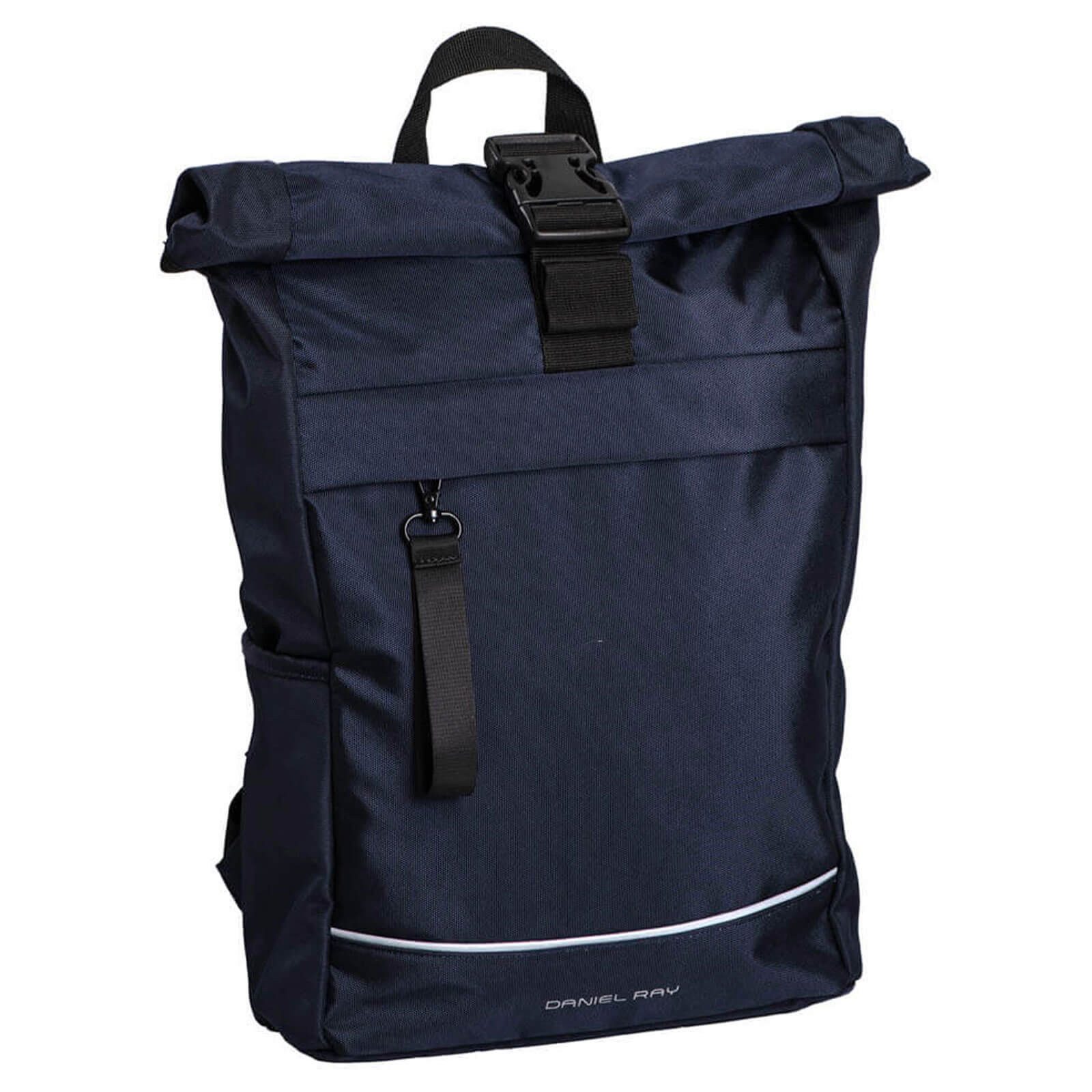 Daniel Ray Freizeitrucksack, Rolltop-Rucksack Bendigo mit Reißverschluss und Außenfächern