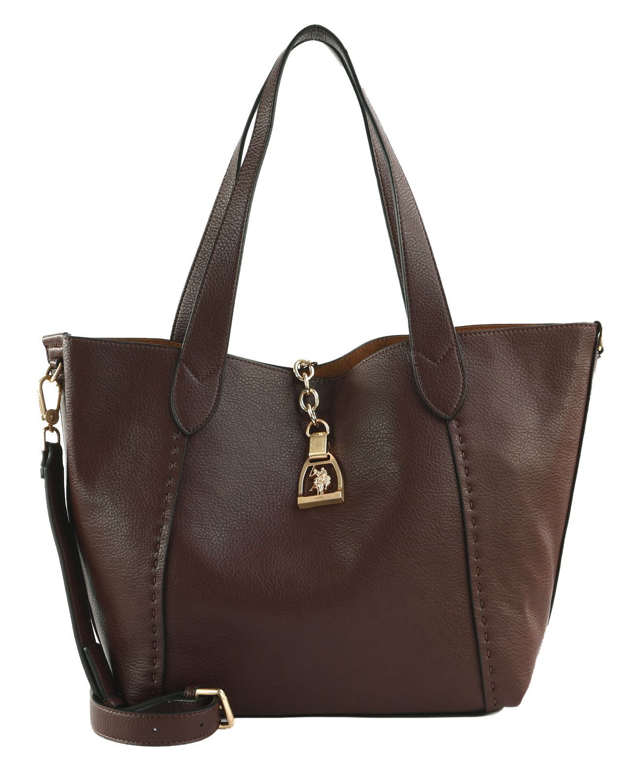 U.S. Polo Assn. Schultertasche Shopping Bag (Set, 2-tlg)